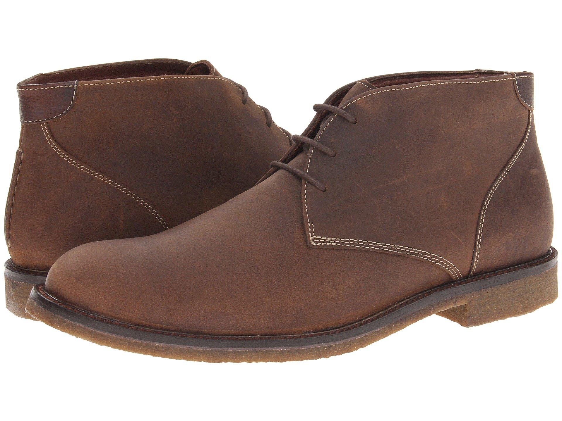 Johnston & Murphy Suede Copeland Casual Chukka Boot in Tan (Brown) for ...