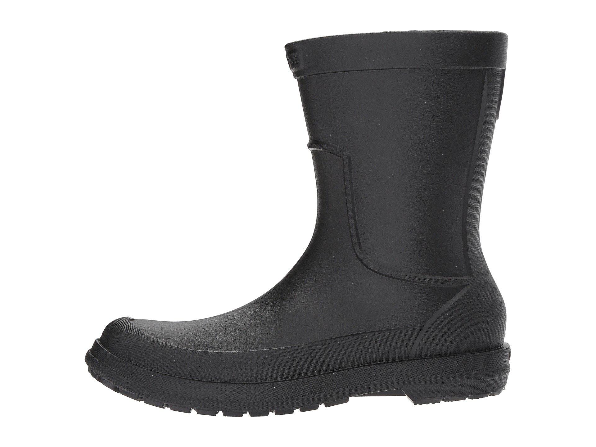 Crocs™ Men's All Cast Rain Boot in Black/Black (Black) for Men - Lyst