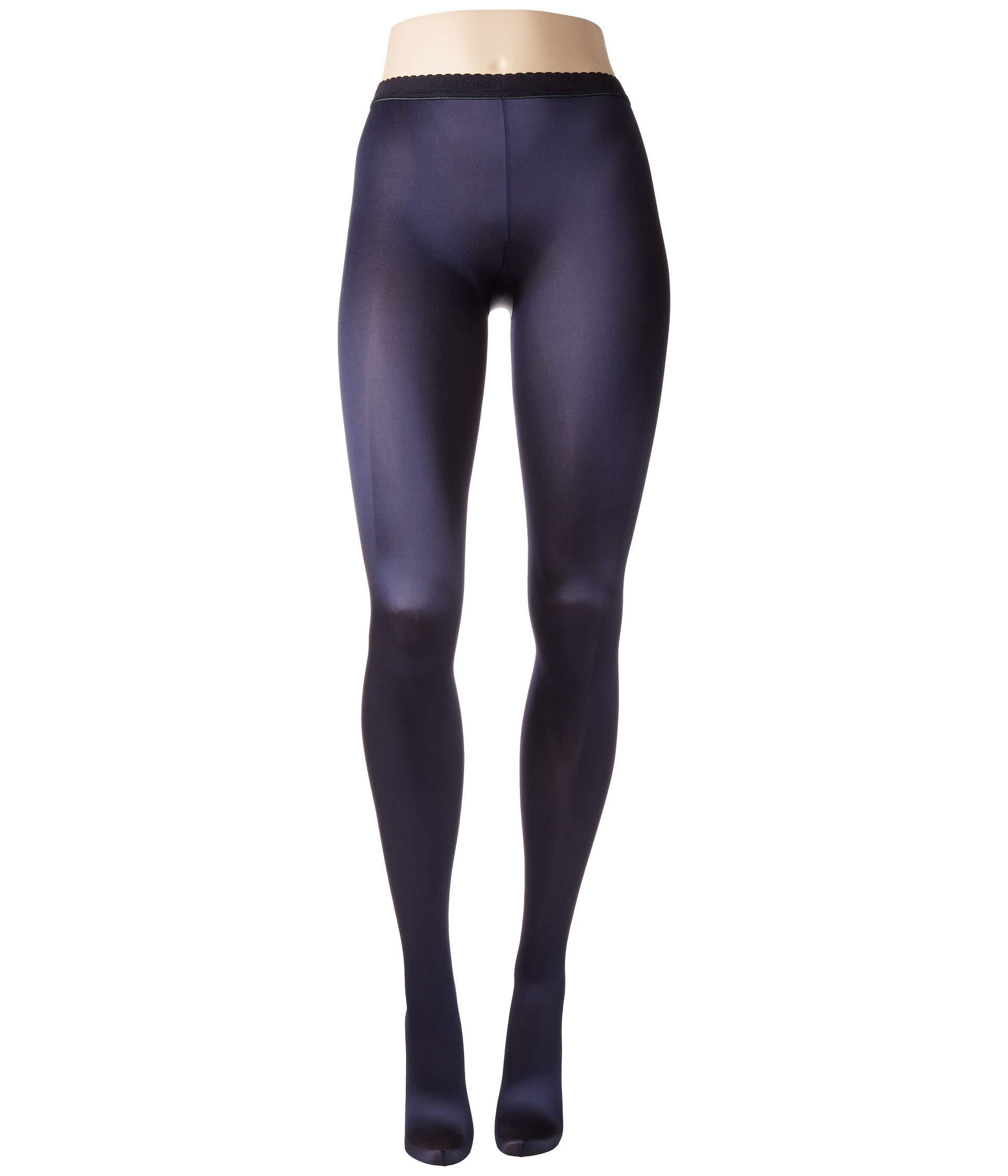 Wolford Beth Tights sapphire blue/black 
