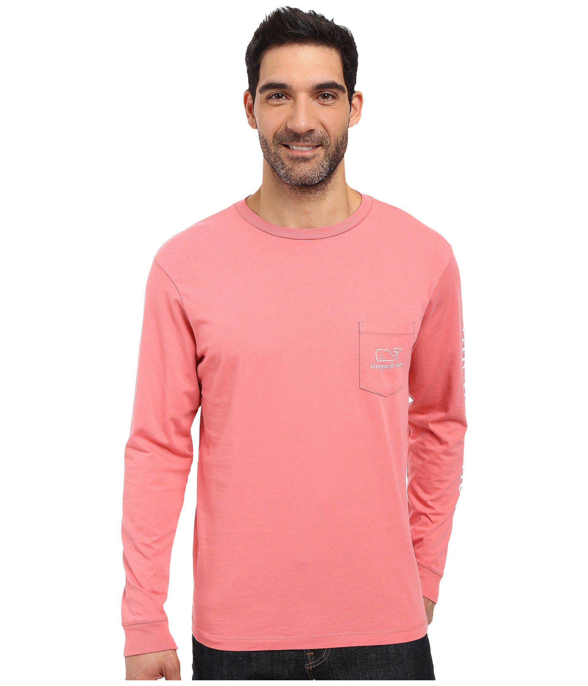 Long Sleeve Vintage Whale Pocket Tee 