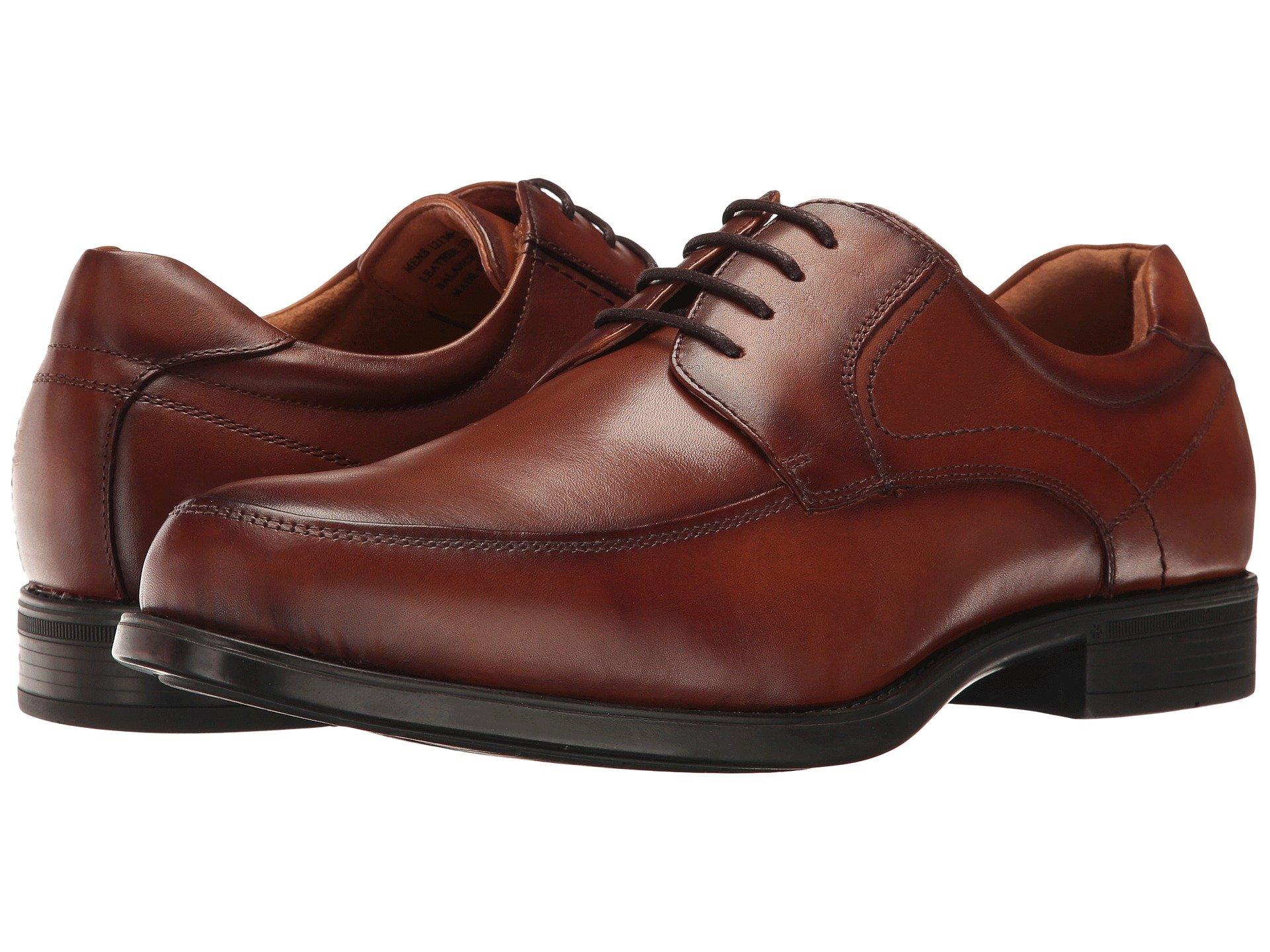 Florsheim Leather Midtown Moc Toe Oxford in Brown for Men Lyst