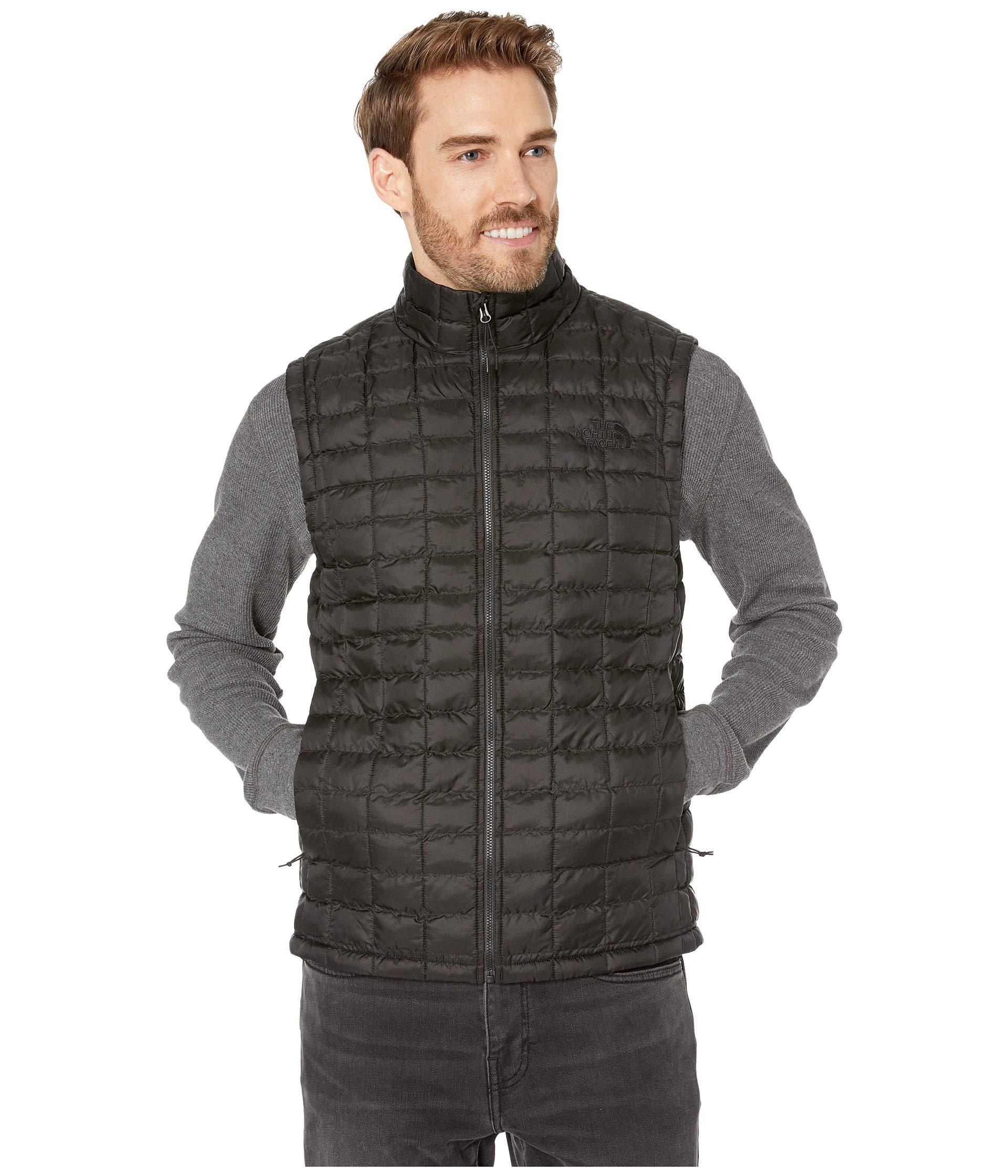 The North Face Synthetic Thermoball Eco Vest in Black for Men - Lyst