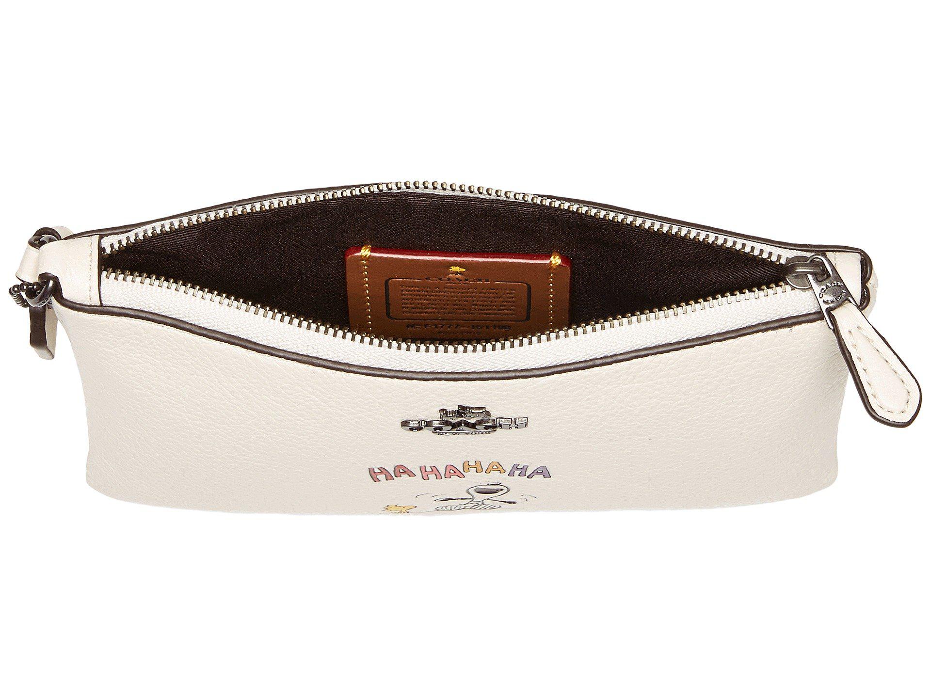Snoopy coach wristlet sales