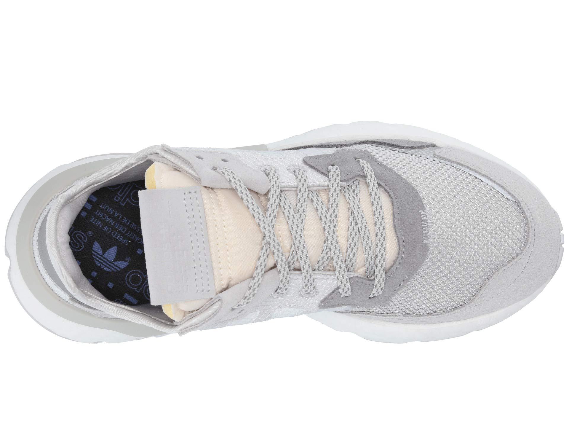 nite jogger white grey