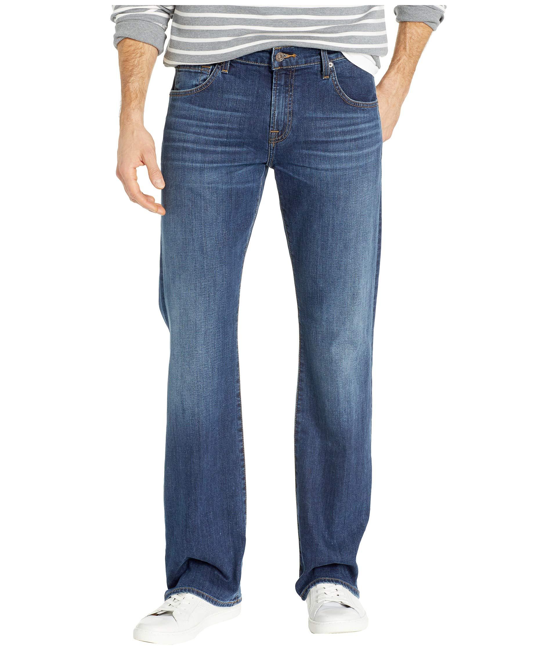 7 For All Mankind Denim Brett Modern Bootcut (new York Dark) Men's Jeans in  Blue for Men - Lyst