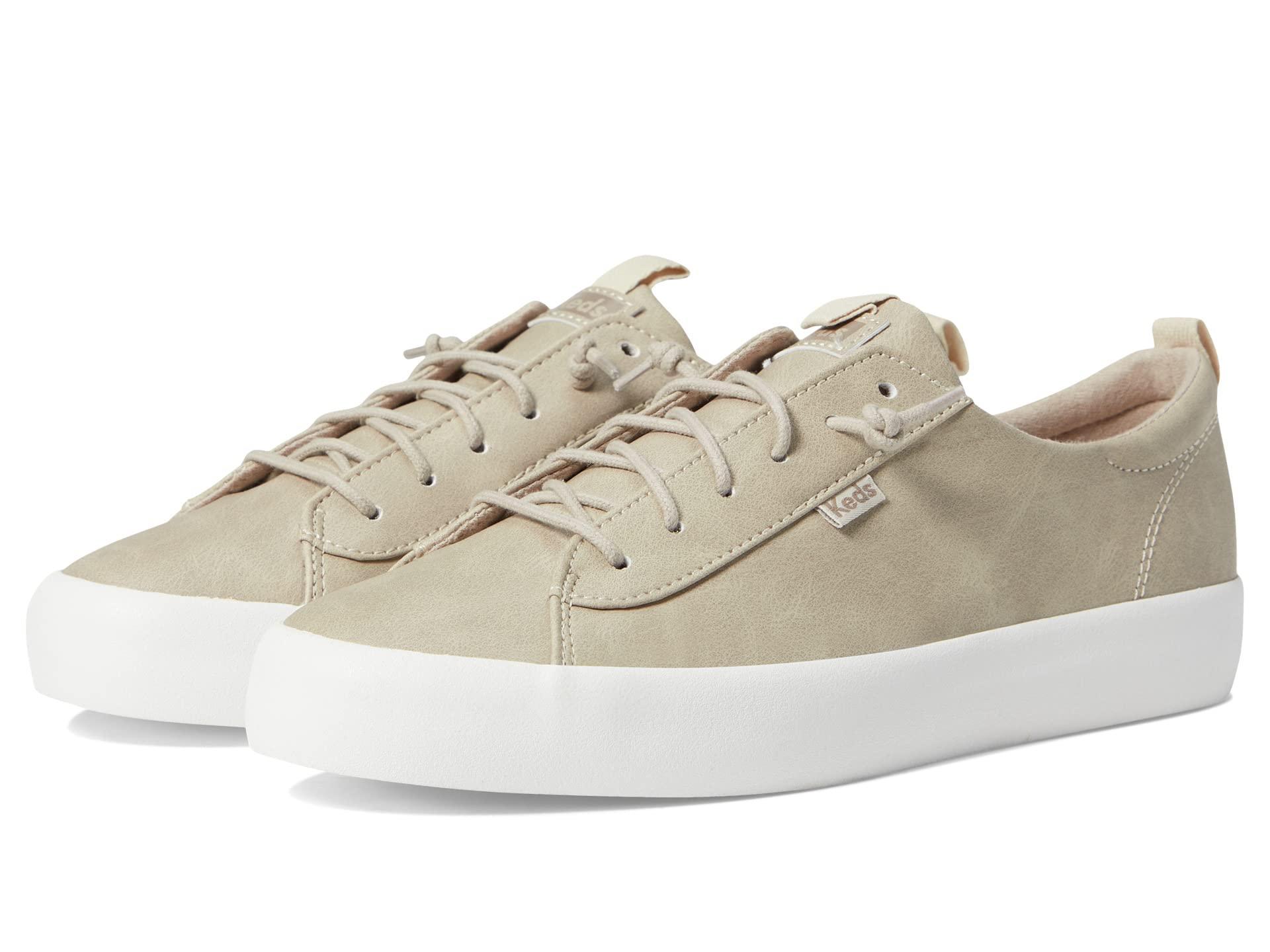 Keds Kickback Pu Leather in White Lyst