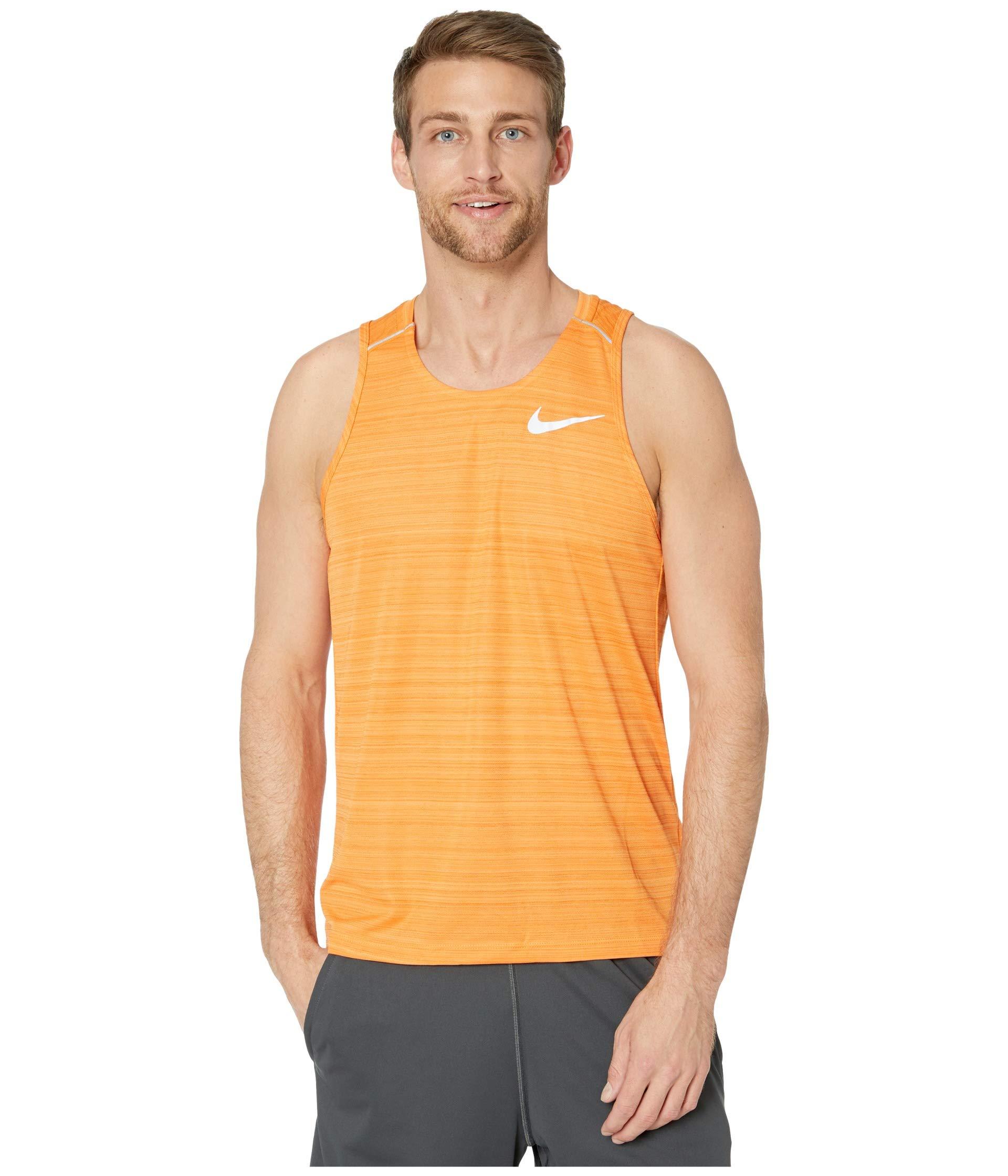 nike miler orange