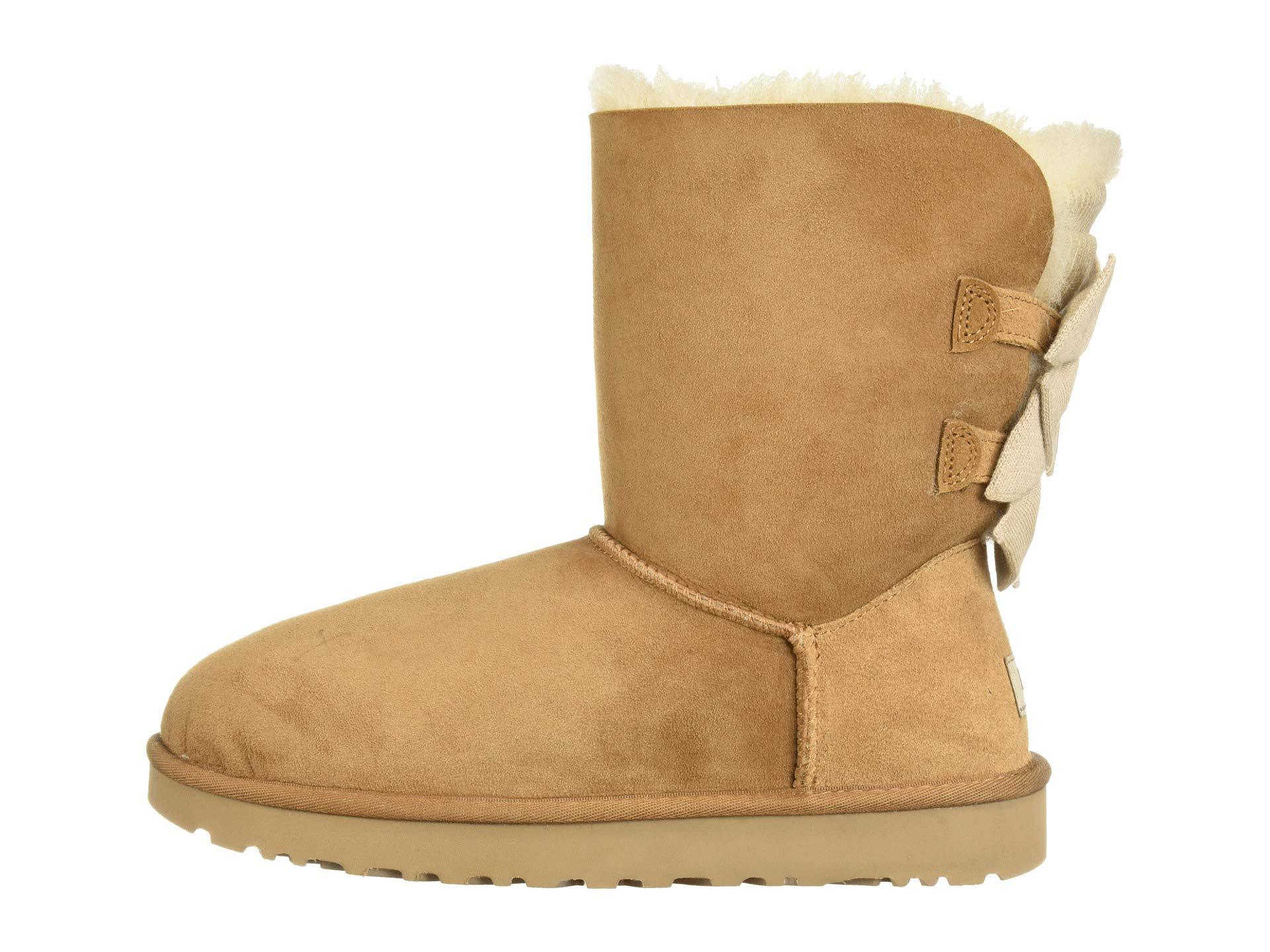 bailey bow short ruffle boot