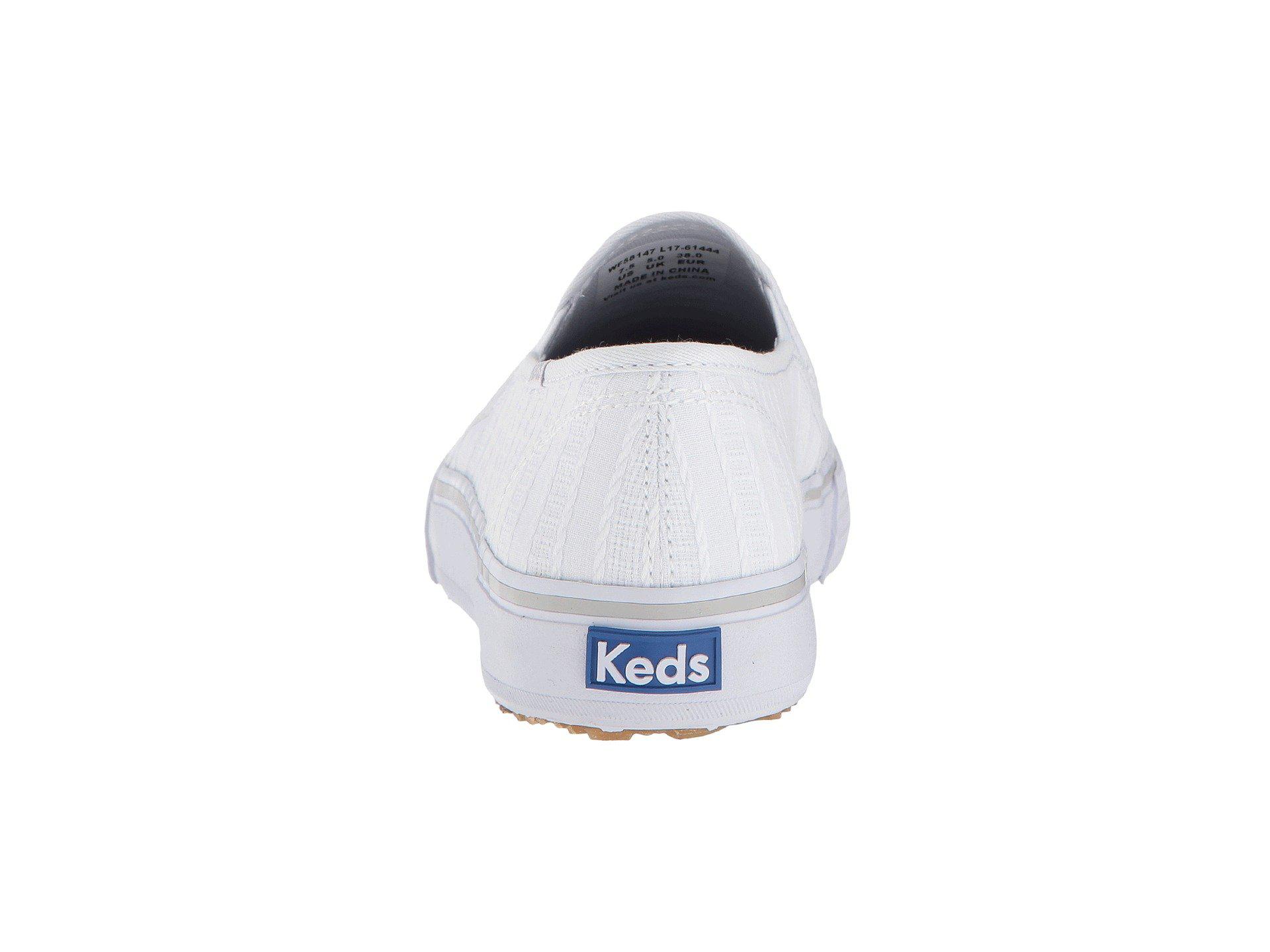 keds double decker eyelet stripe
