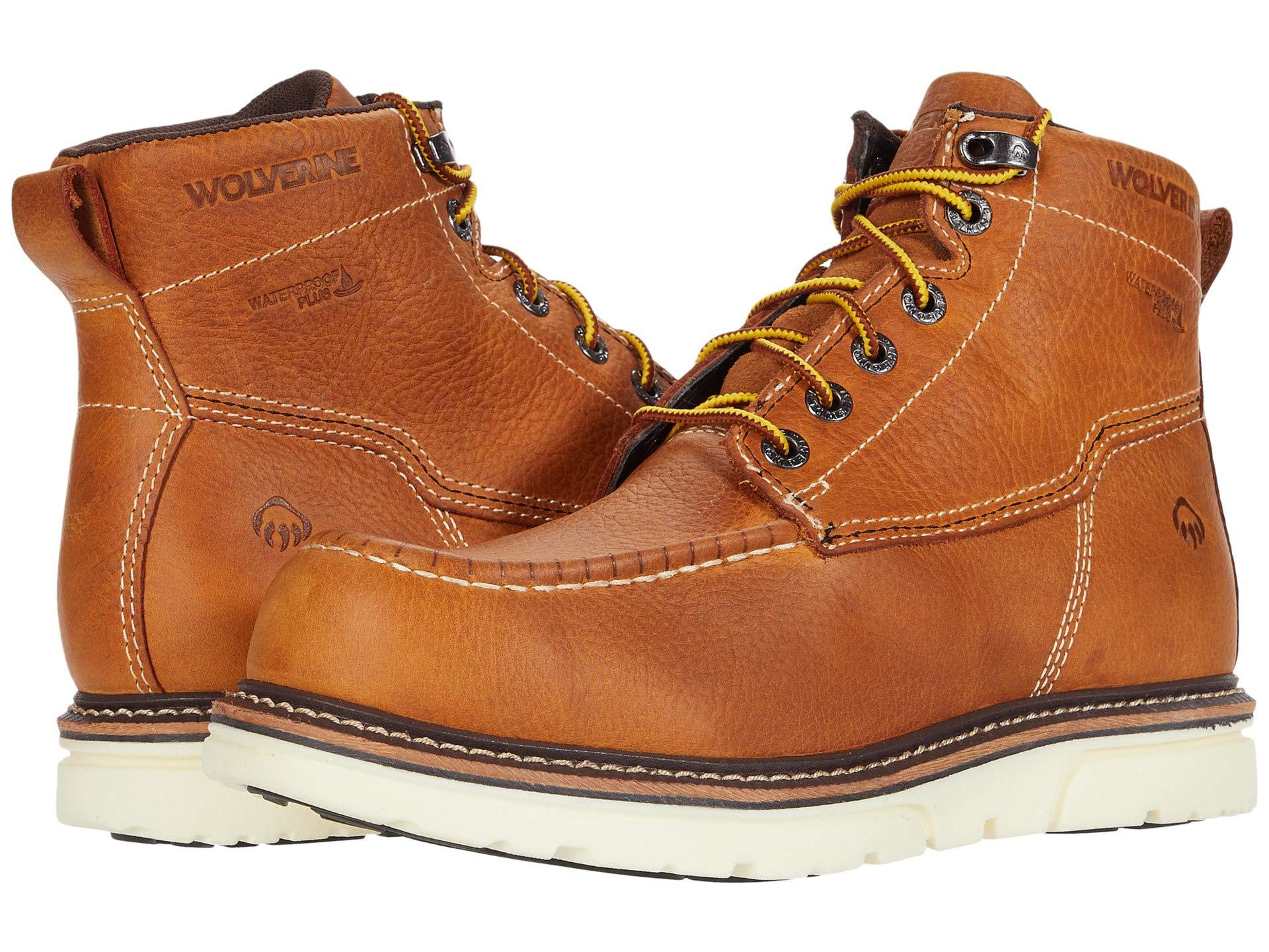 wolverine moc toe boots