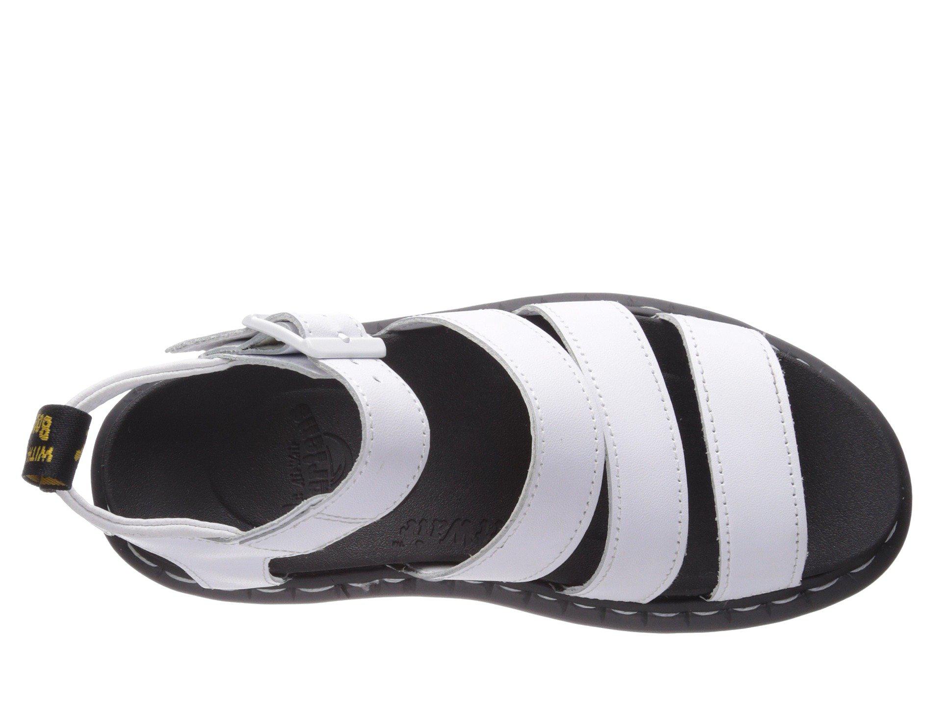 blaire sandals white