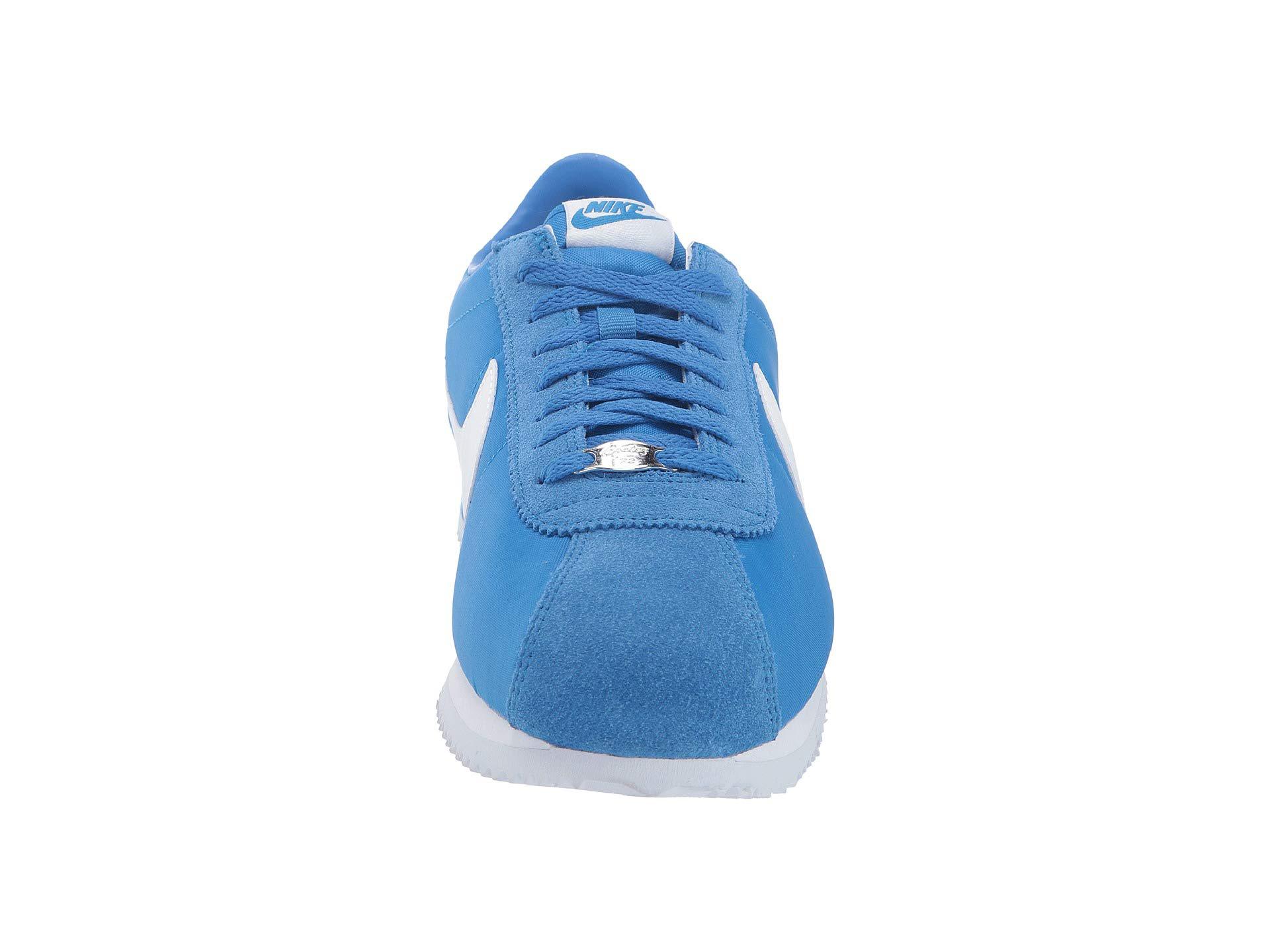 Nike Synthetic Cortez Nylon (signal Blue/white) Men's Classic Shoes for Men  | Lyst