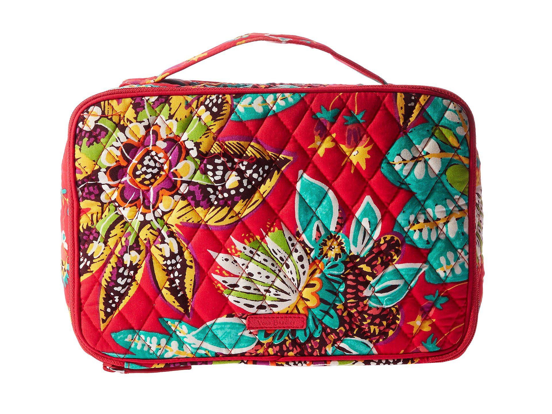 Vera Bradley Cotton Large Blush Brush Makeup Case (rumba) Cosmetic Case