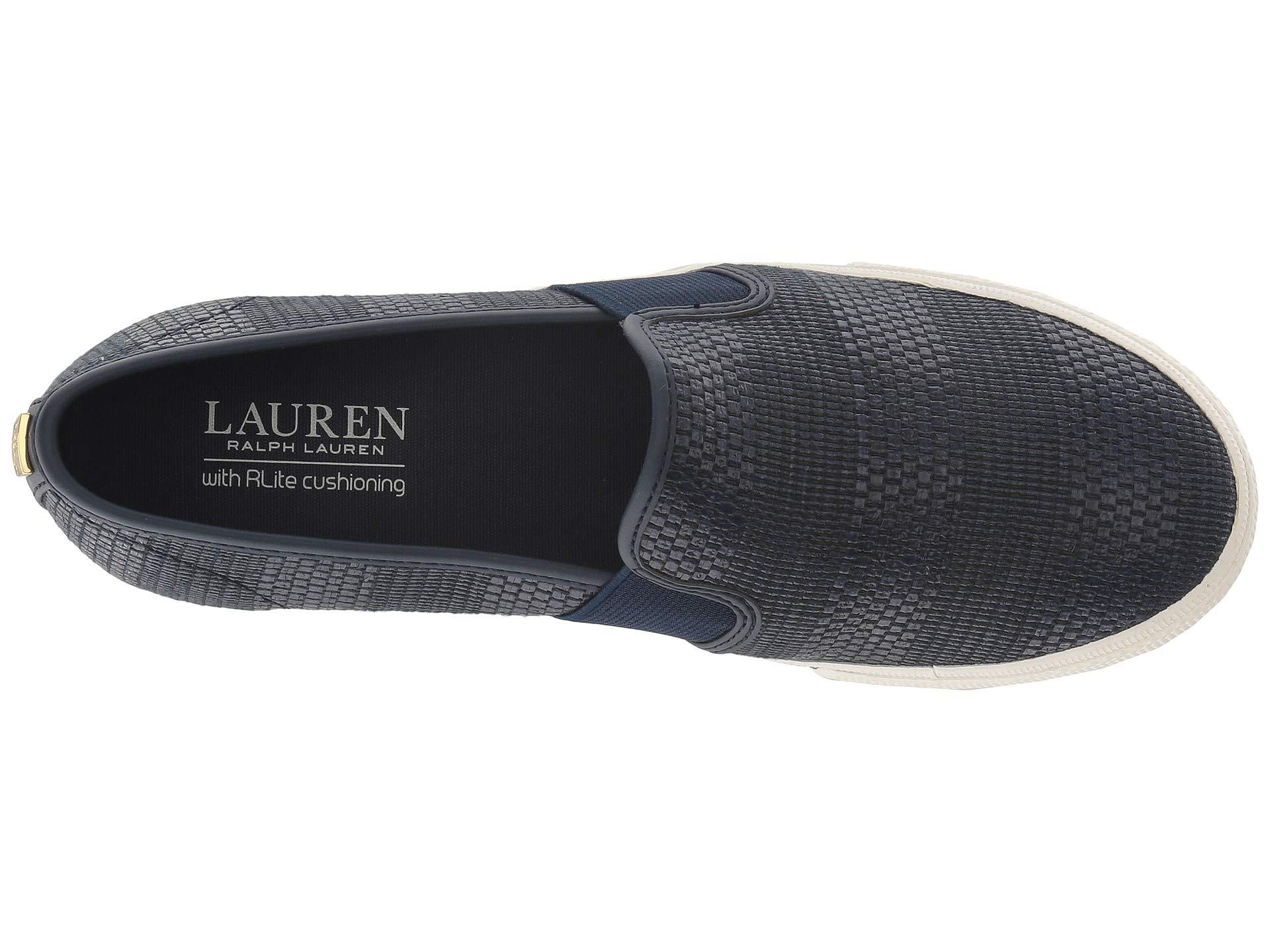 lauren by ralph lauren women's jinny slip on sneakers