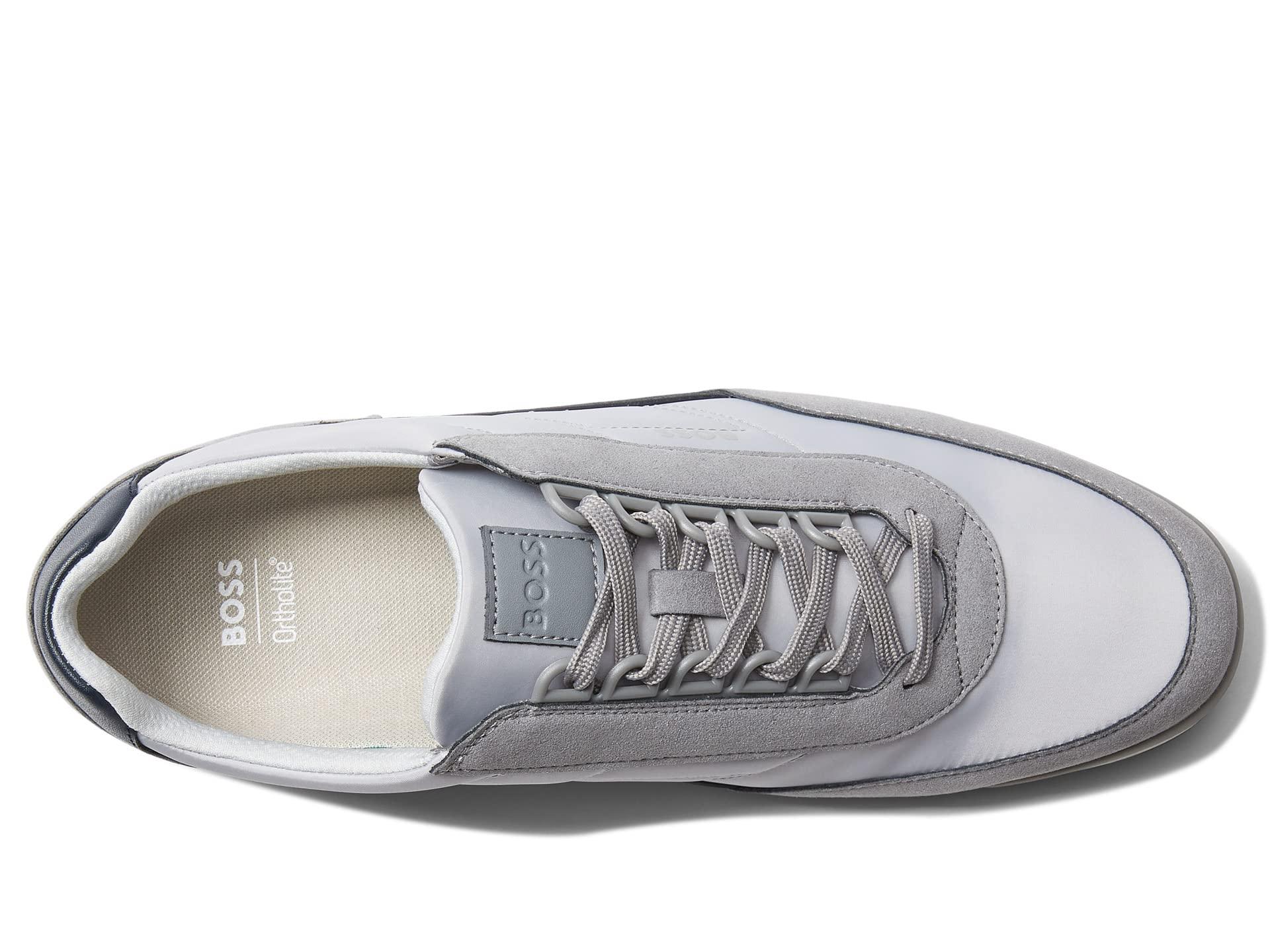 Uitdrukkelijk elleboog Voorouder BOSS by HUGO BOSS Saturn Low Profile Sneakers in Gray for Men | Lyst