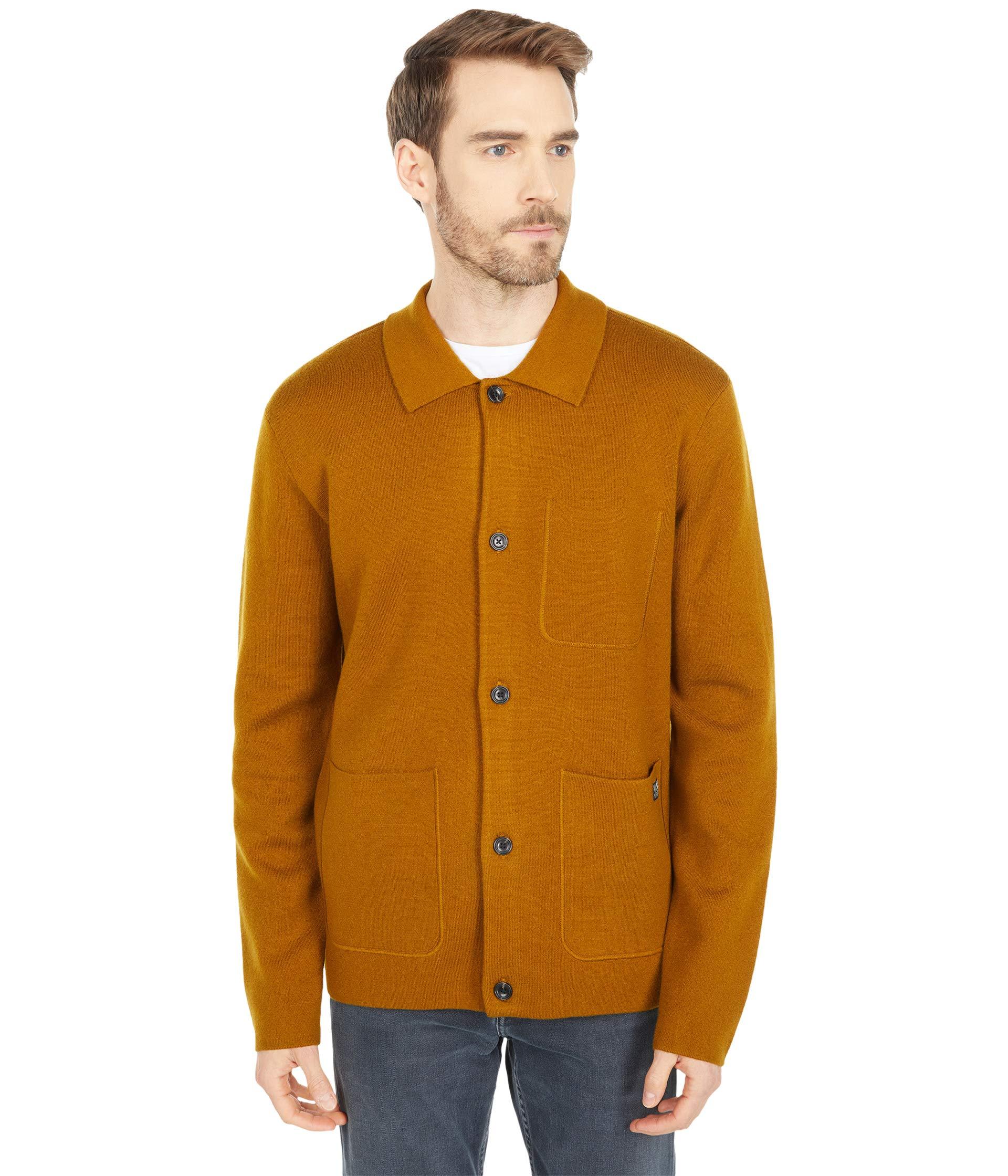 Scotch & Soda Chic Knitted Wool-blend Worker Jacket for Men - Lyst