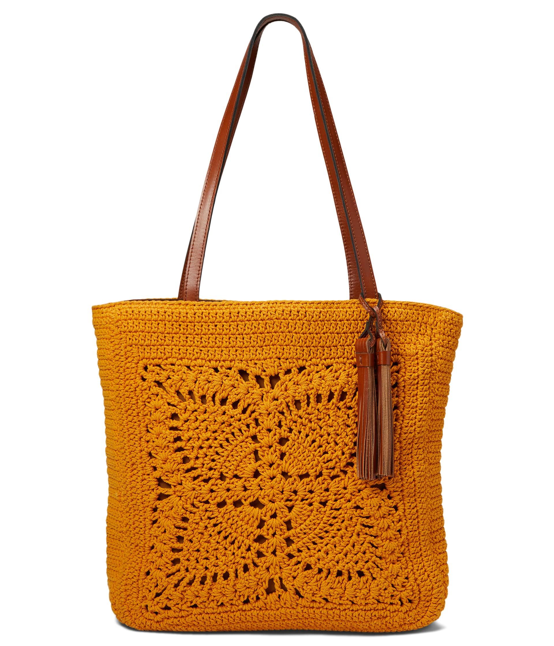 Patricia Nash Naomi Crochet Bag in Brown Lyst