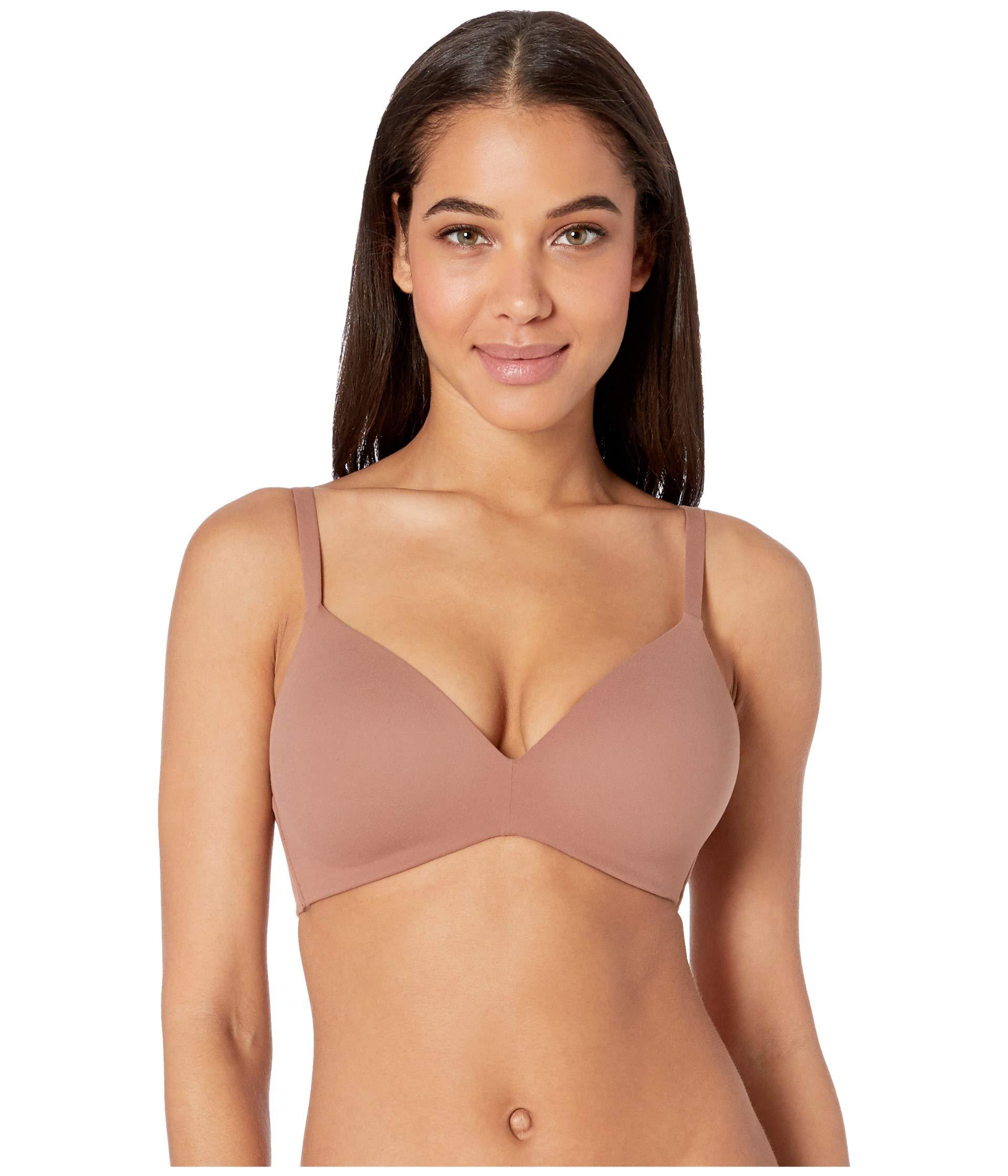 Wacoal Synthetic How Perfect Non-wire Bra 852189 In Olive Green