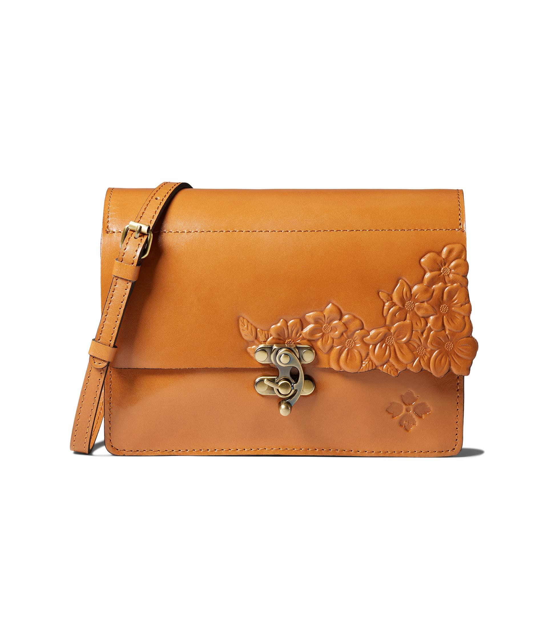Patricia Nash Consilina Crossbody in Brown Lyst