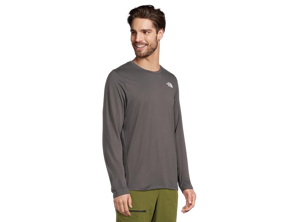 ★★THE NORTH FACE★★ Men's Domi Long Sleeve T-ShirtGRAY NT The North Face Men's Long Sleeve Simple Dome T-Shirt in
