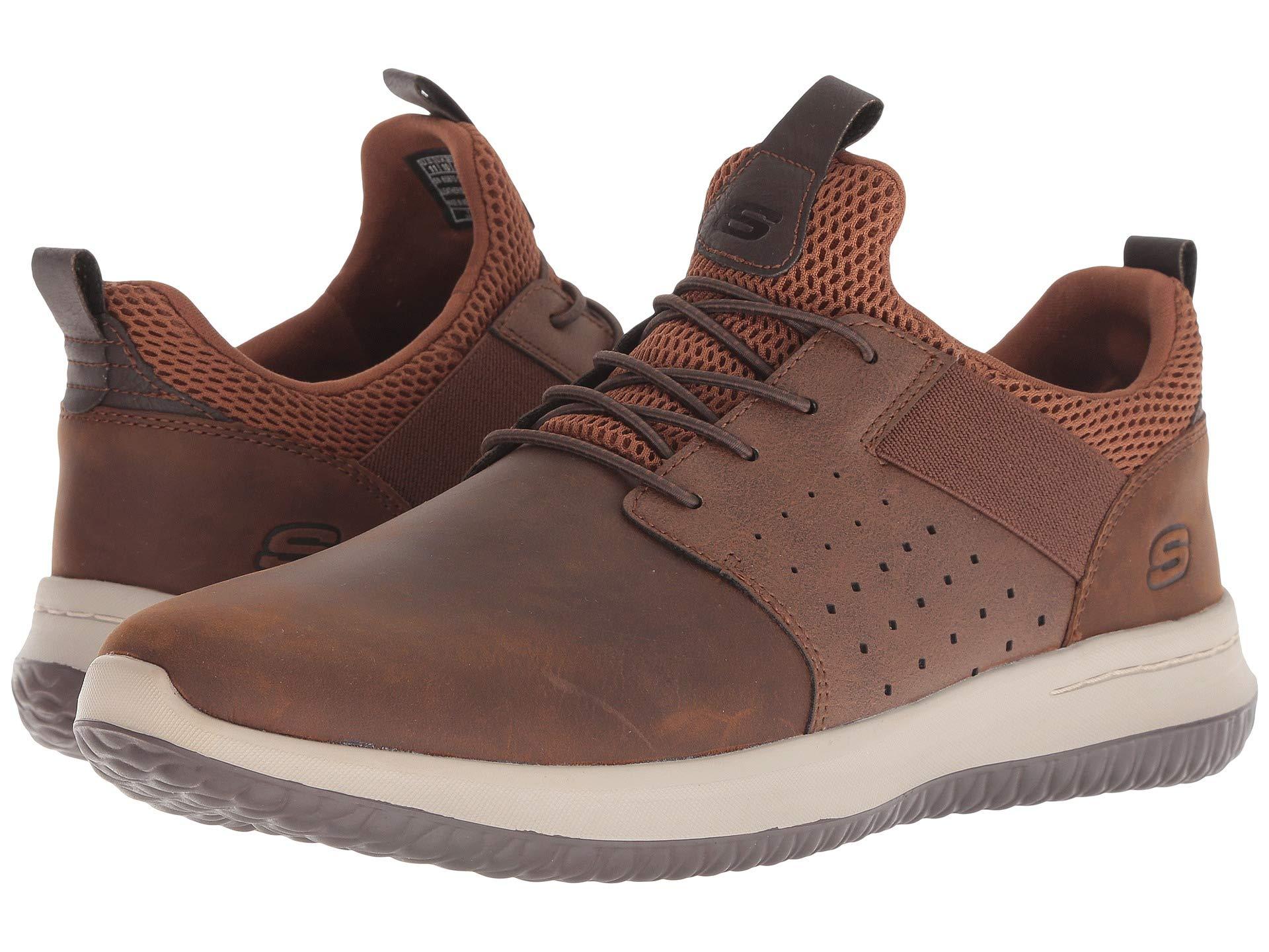 Skechers Delson - Axton in Brown for Men | Lyst