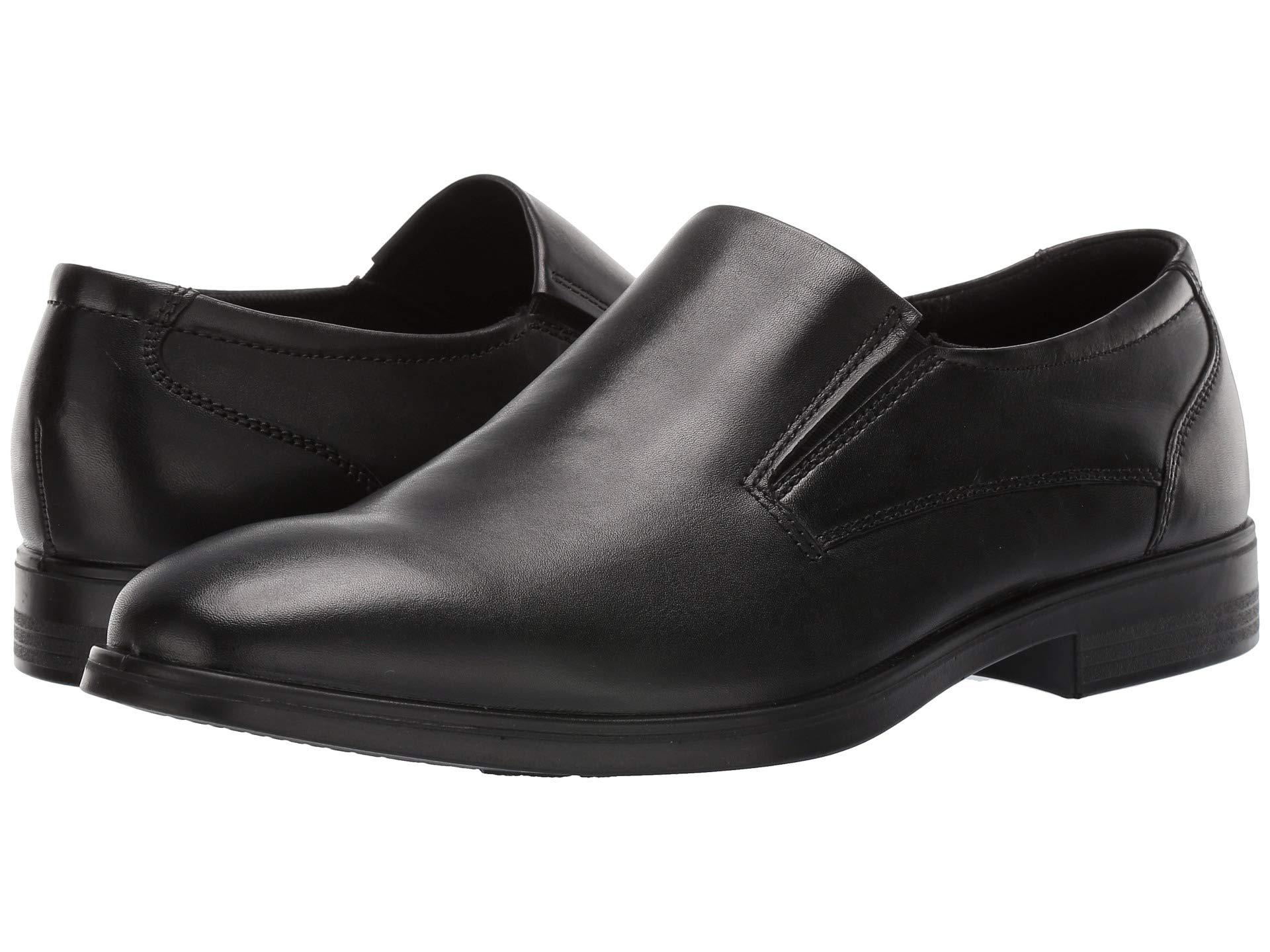 kighul Meget Anoi Ecco Melbourne Plain Toe Slip On Shoe in Black for Men | Lyst