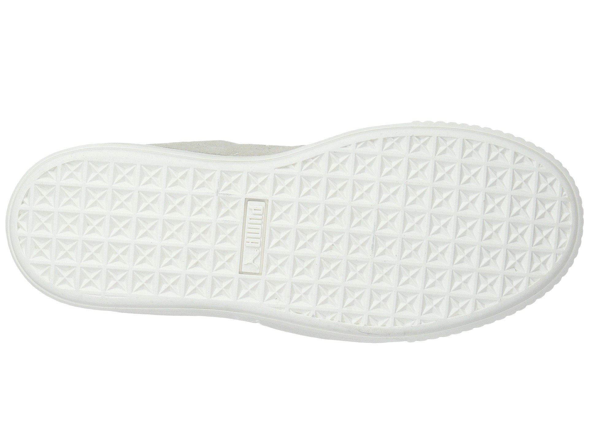 puma suede platform crushed gem
