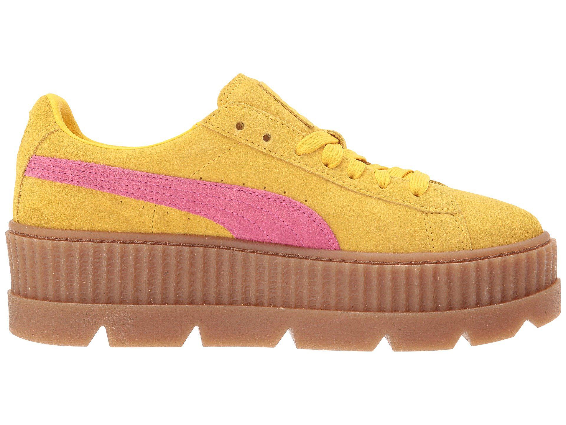 fenty cleated creeper suede