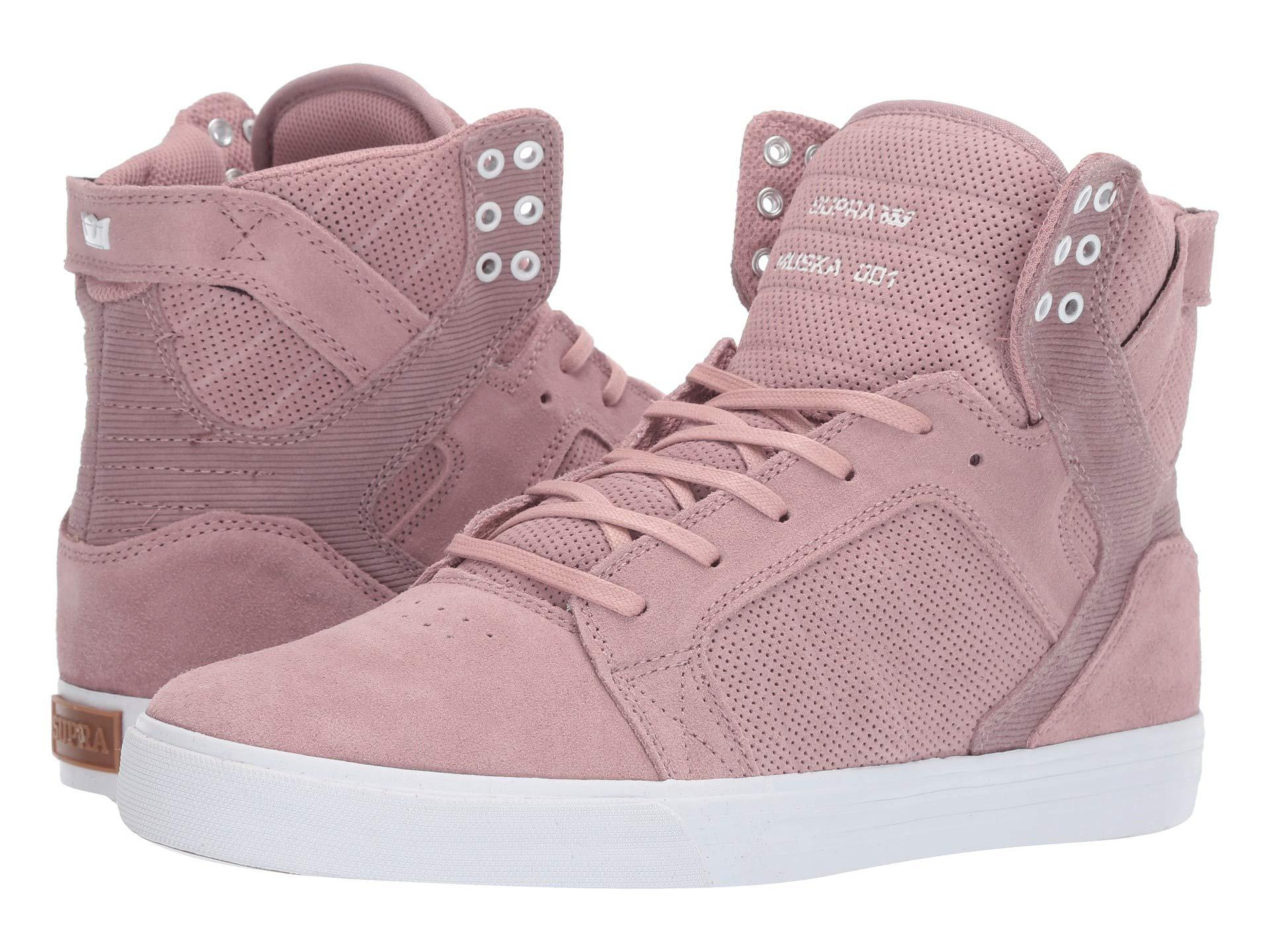 supra skytop mauve