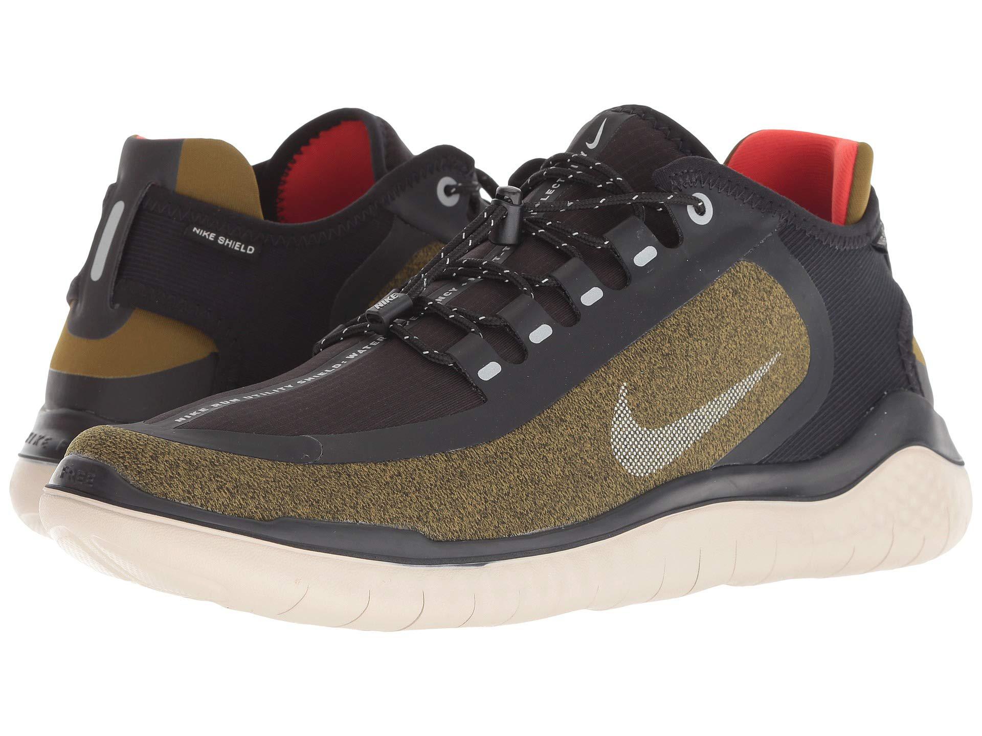 Branch germ exciting Nike Free Rn 2018 Shield (olive Flak/metallic Silver/black/string) Men's  Running Shoes for Men | Lyst