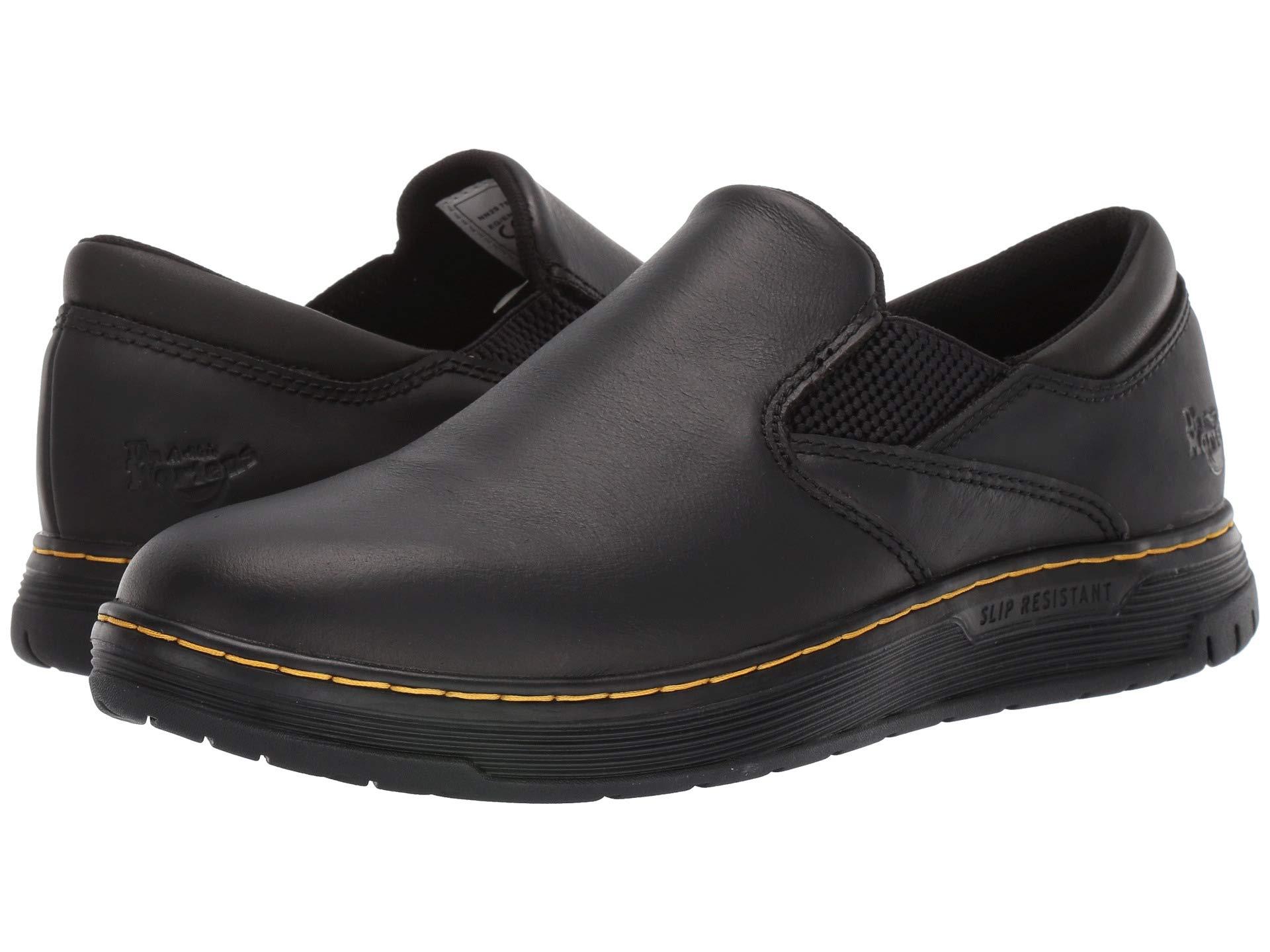 slip resistant shoes leather