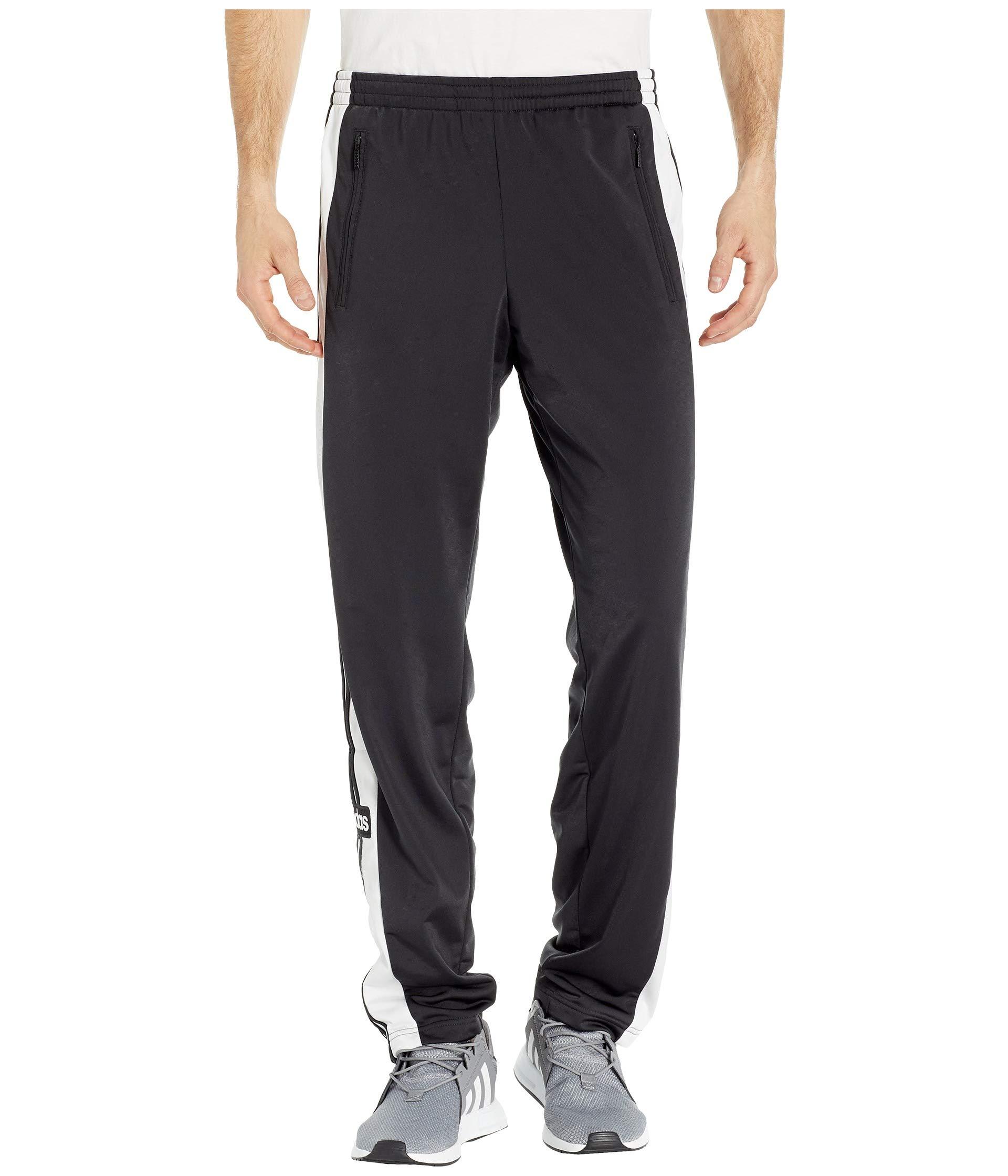 adidas Originals Synthetic Snap Pants (black) Men's Casual Pants for ...