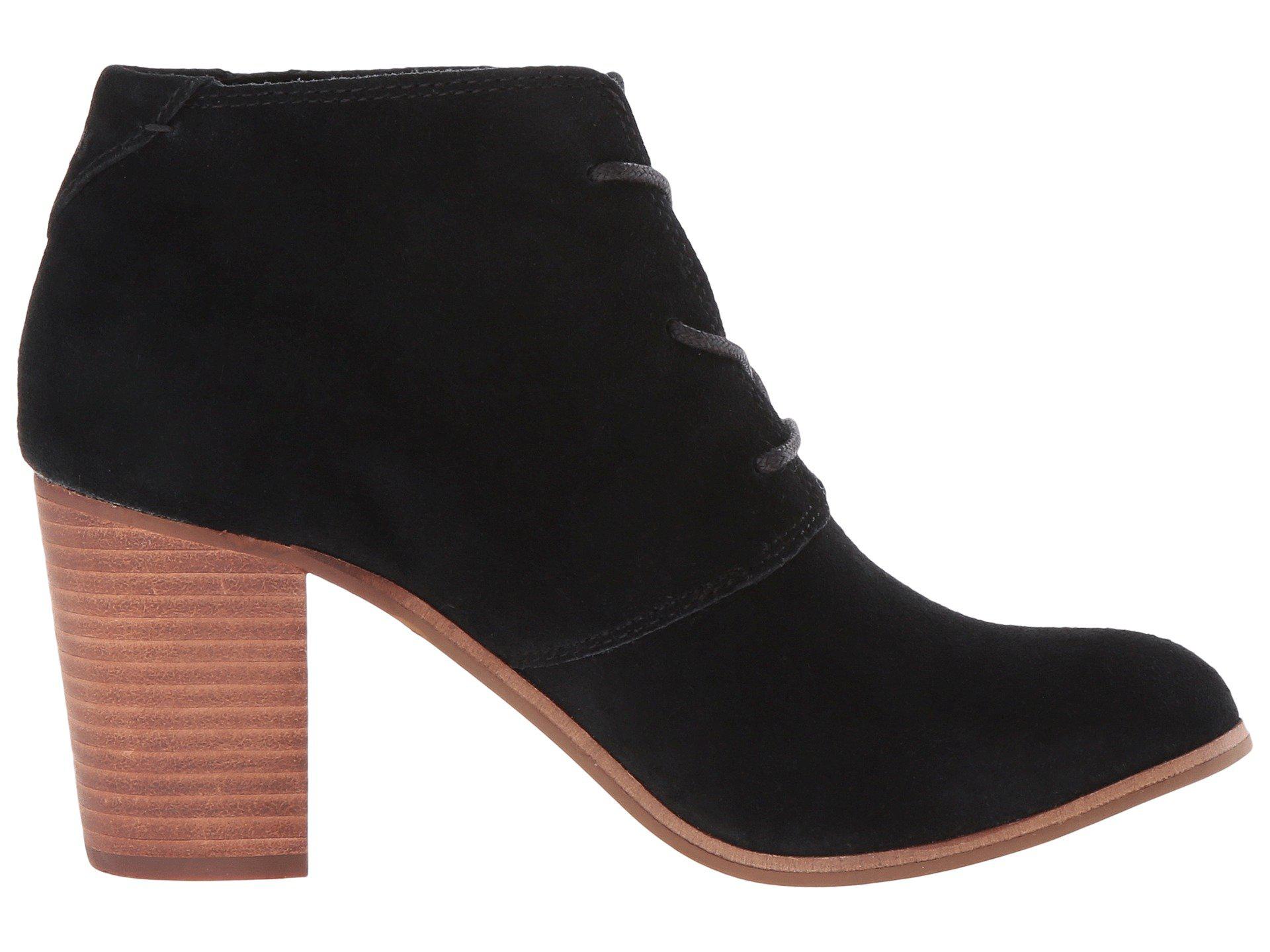 toms lunata bootie black