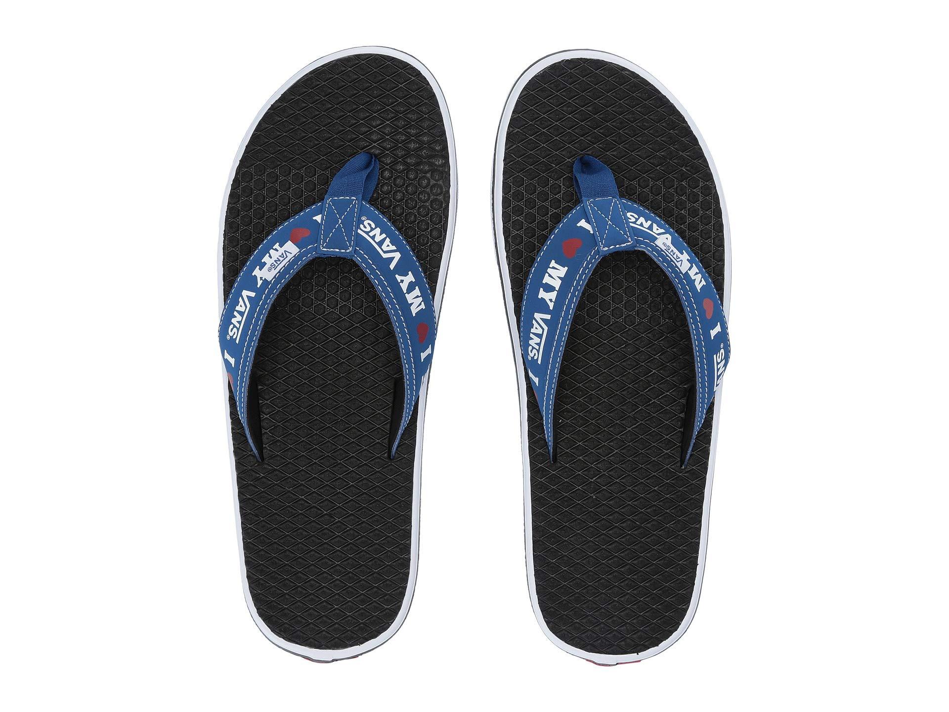 vans la costa flip flops