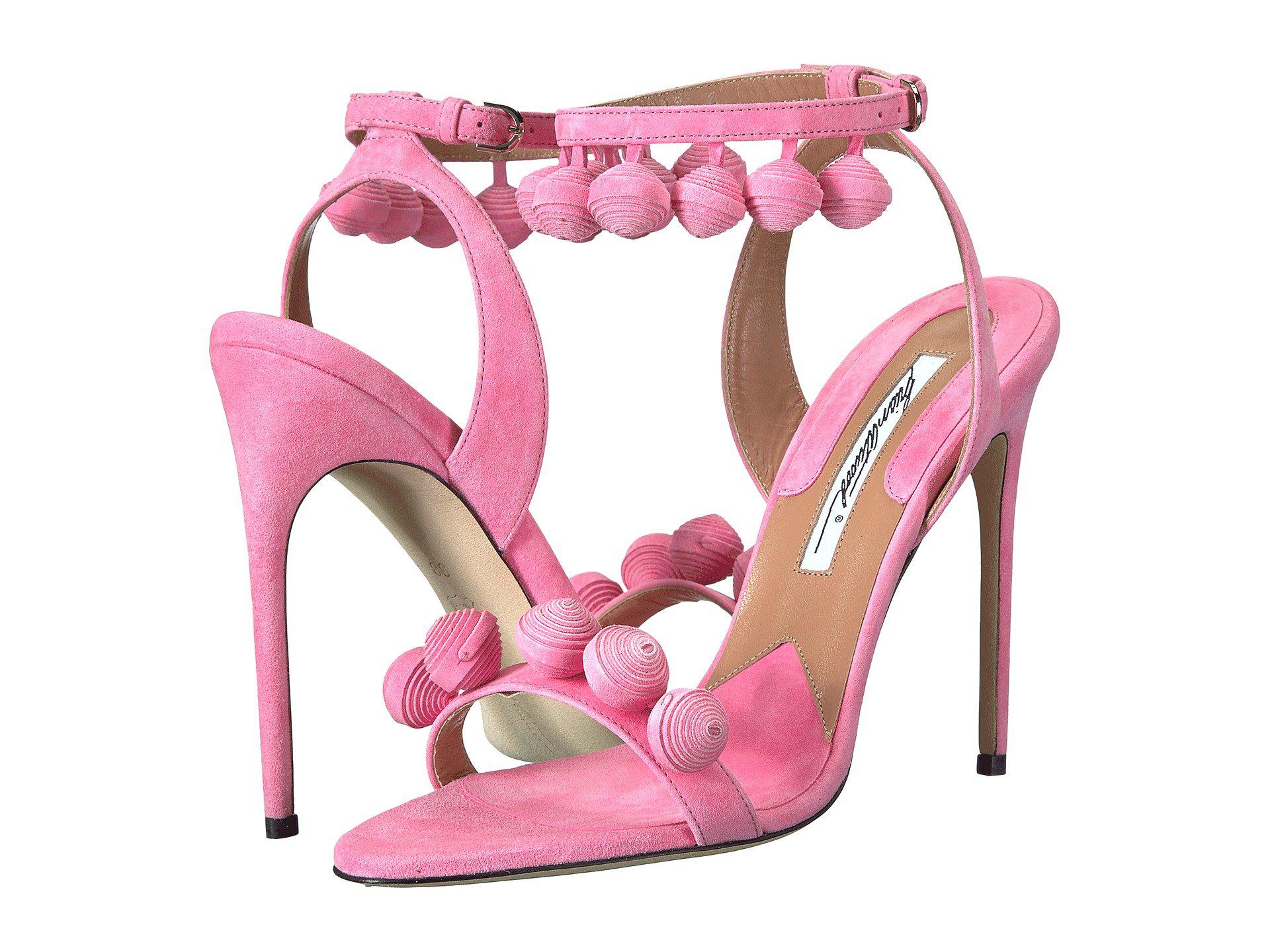 brian atwood pink heels