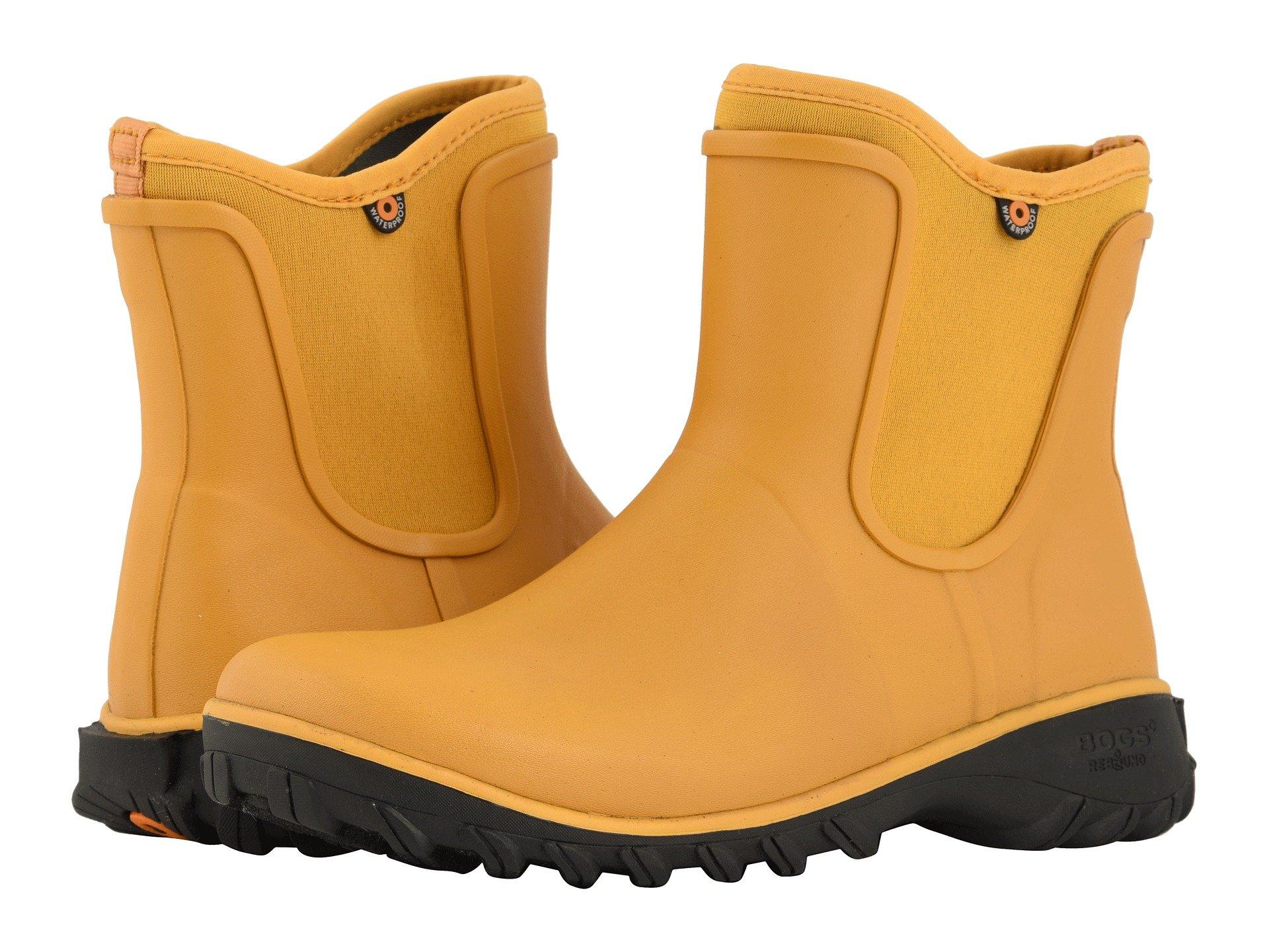 bogs sauvie slip on ladies ankle muck boot