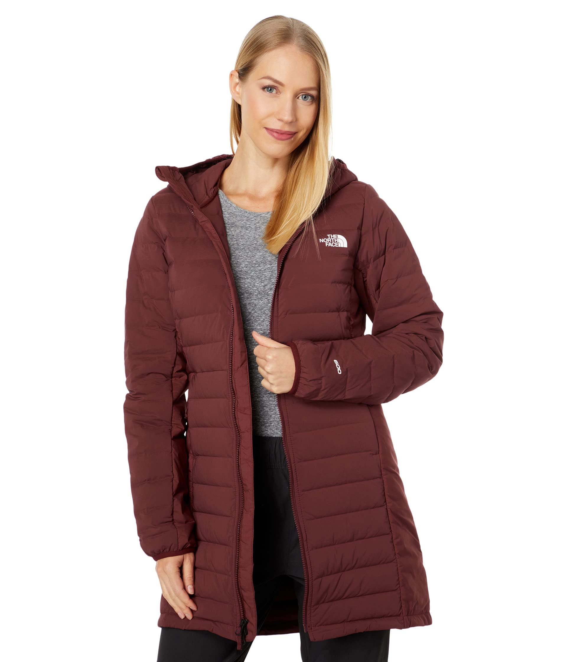The North Face Belleview Stretch Down Parka in Red | Lyst