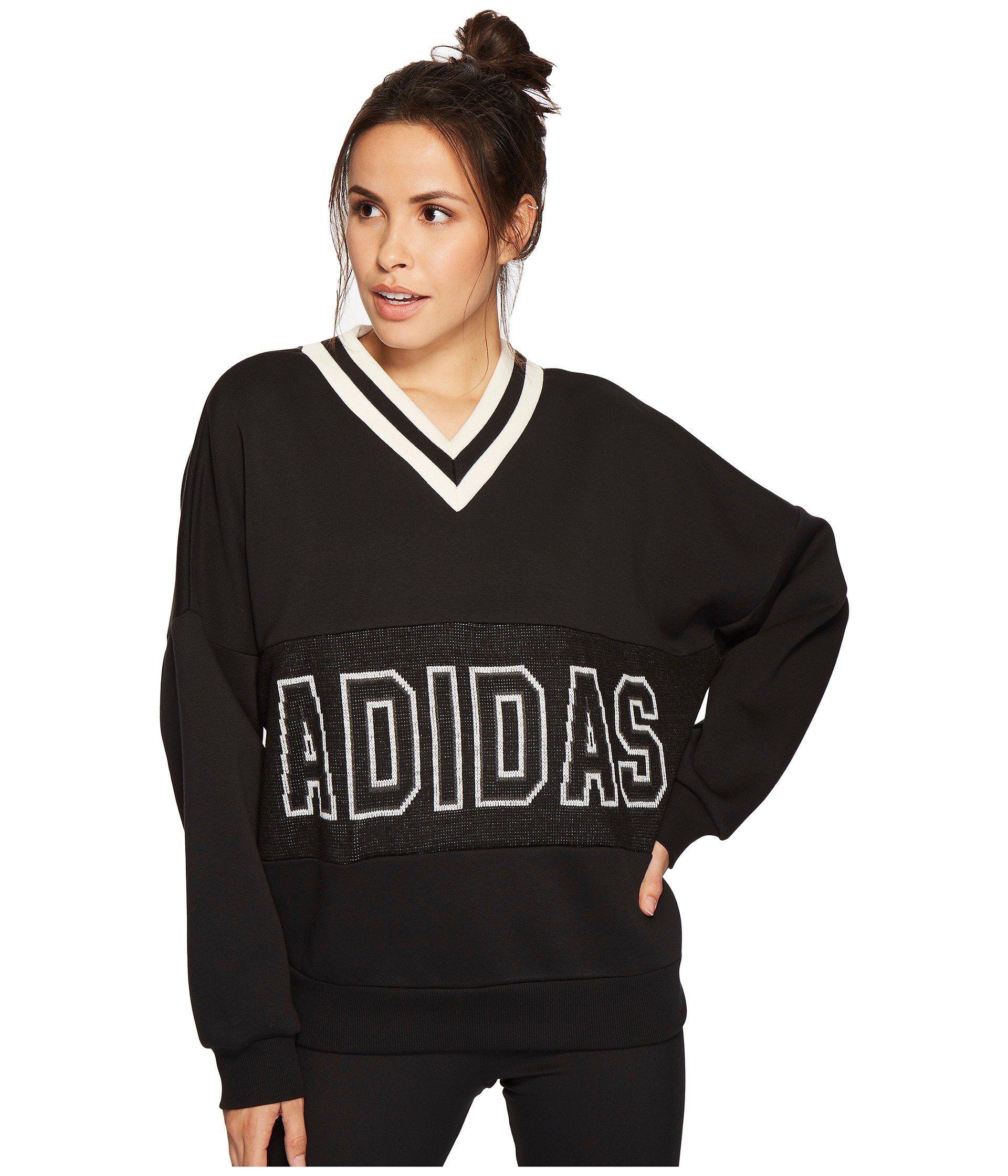 adidas originals adibreak varsity sweatshirt