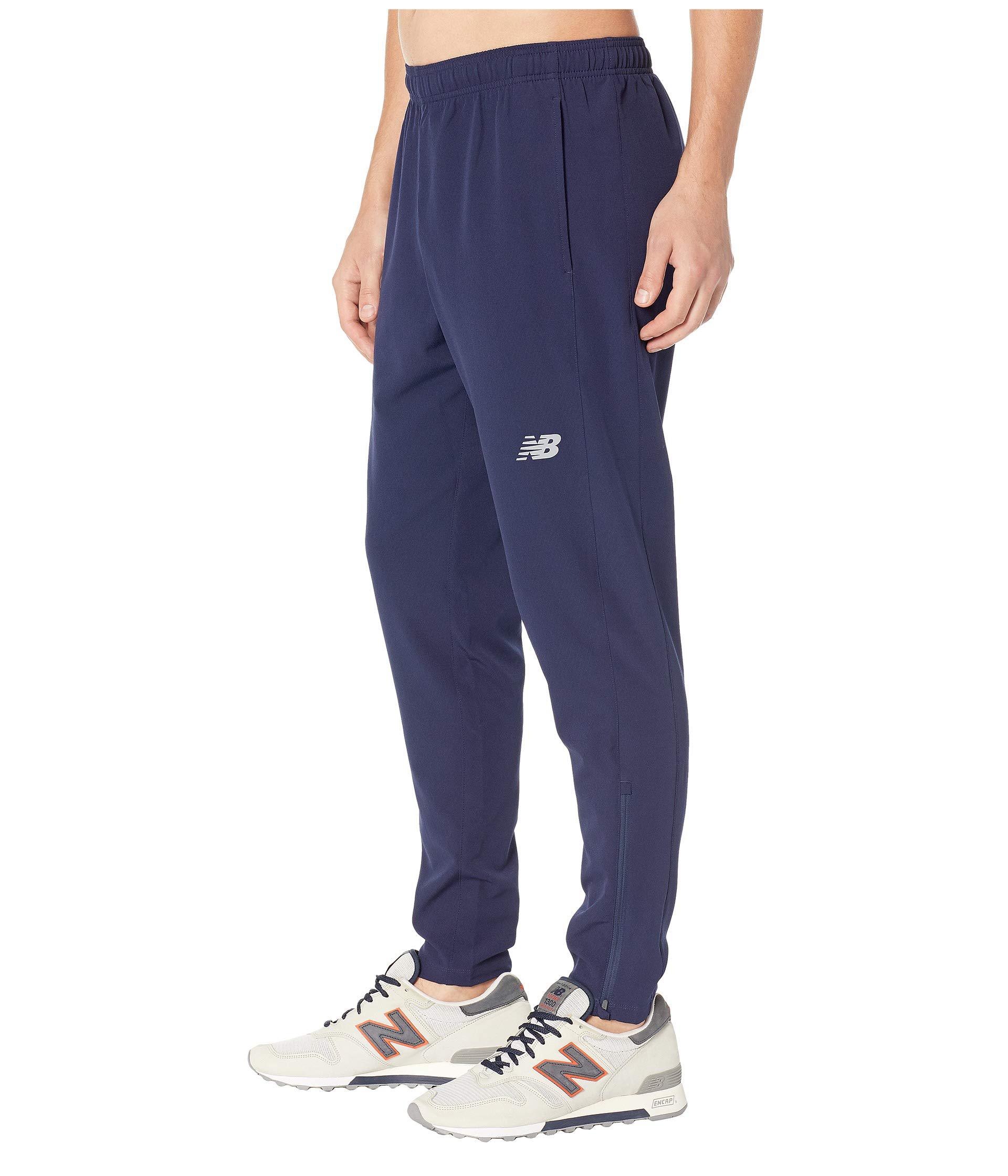 New Balance Synthetic Tenacity Woven Track Pants (black