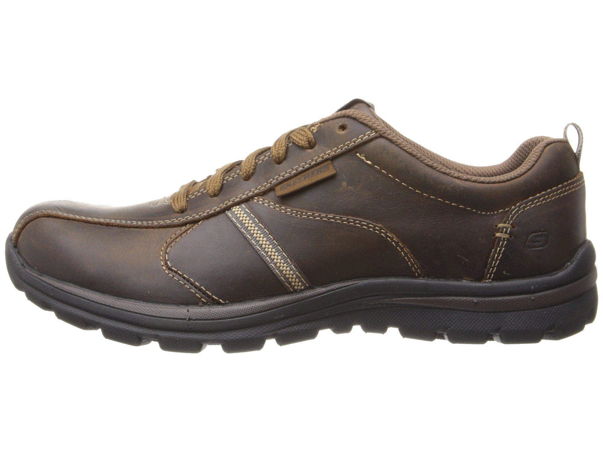 skechers levoy brown