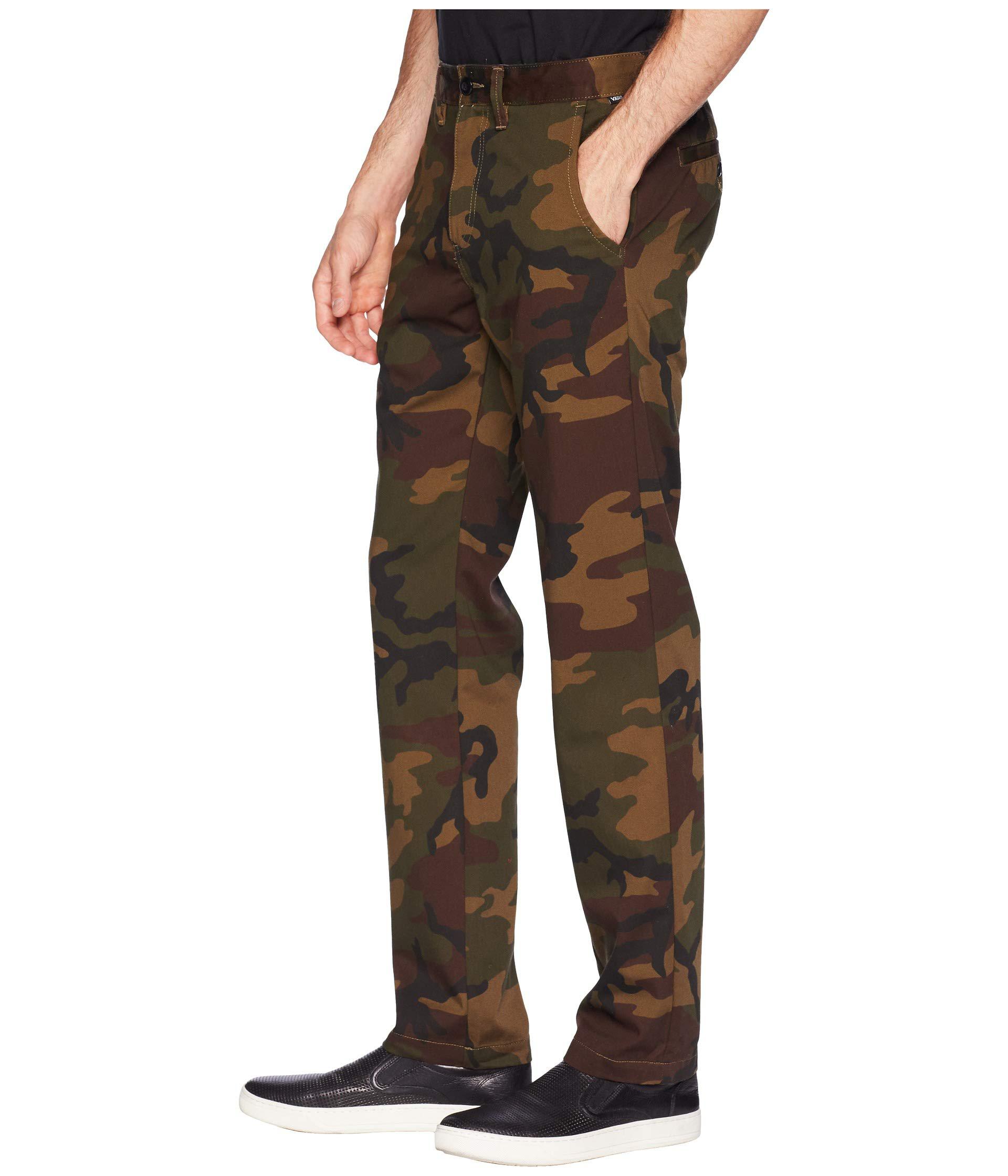 camo pants with vans