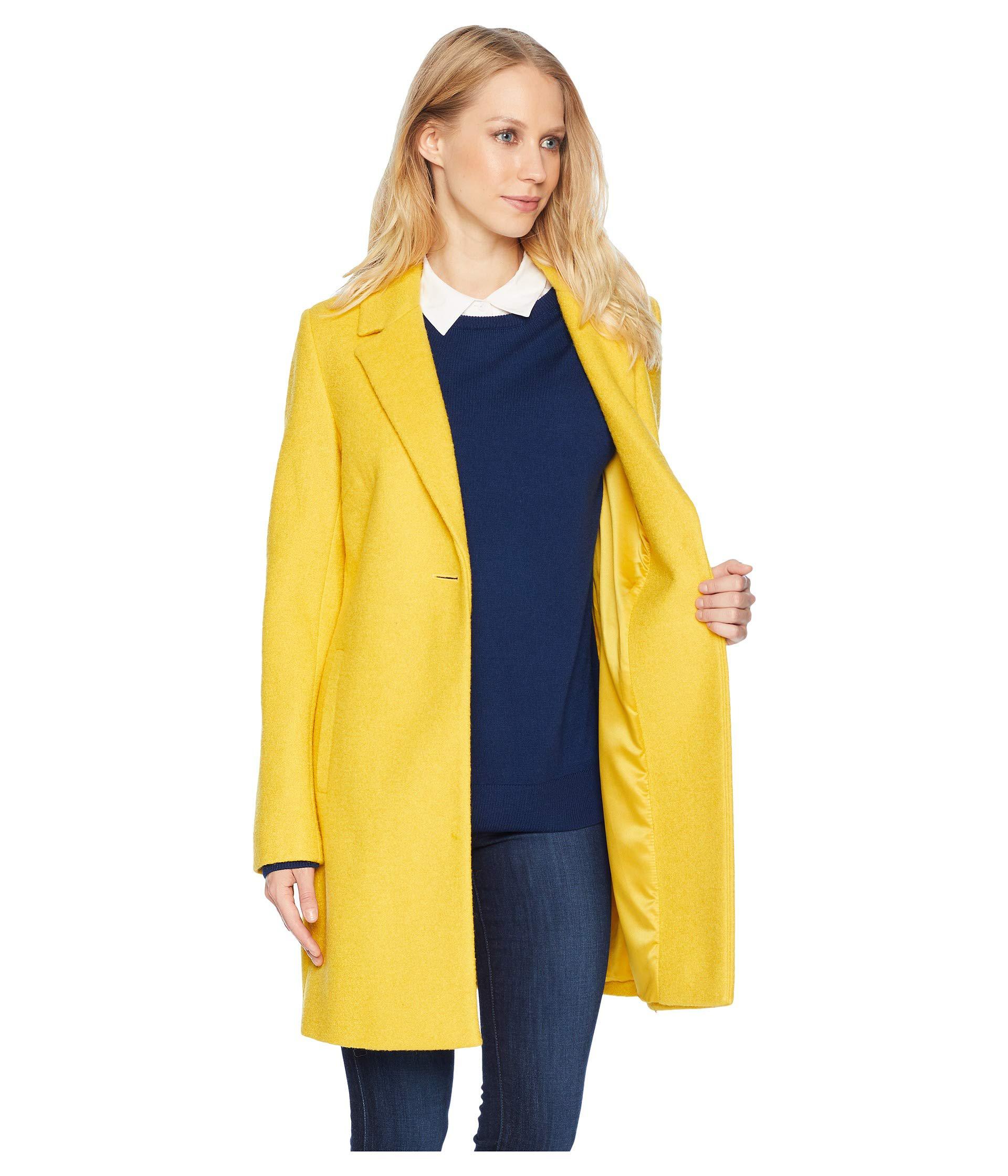 sam edelman yellow coat