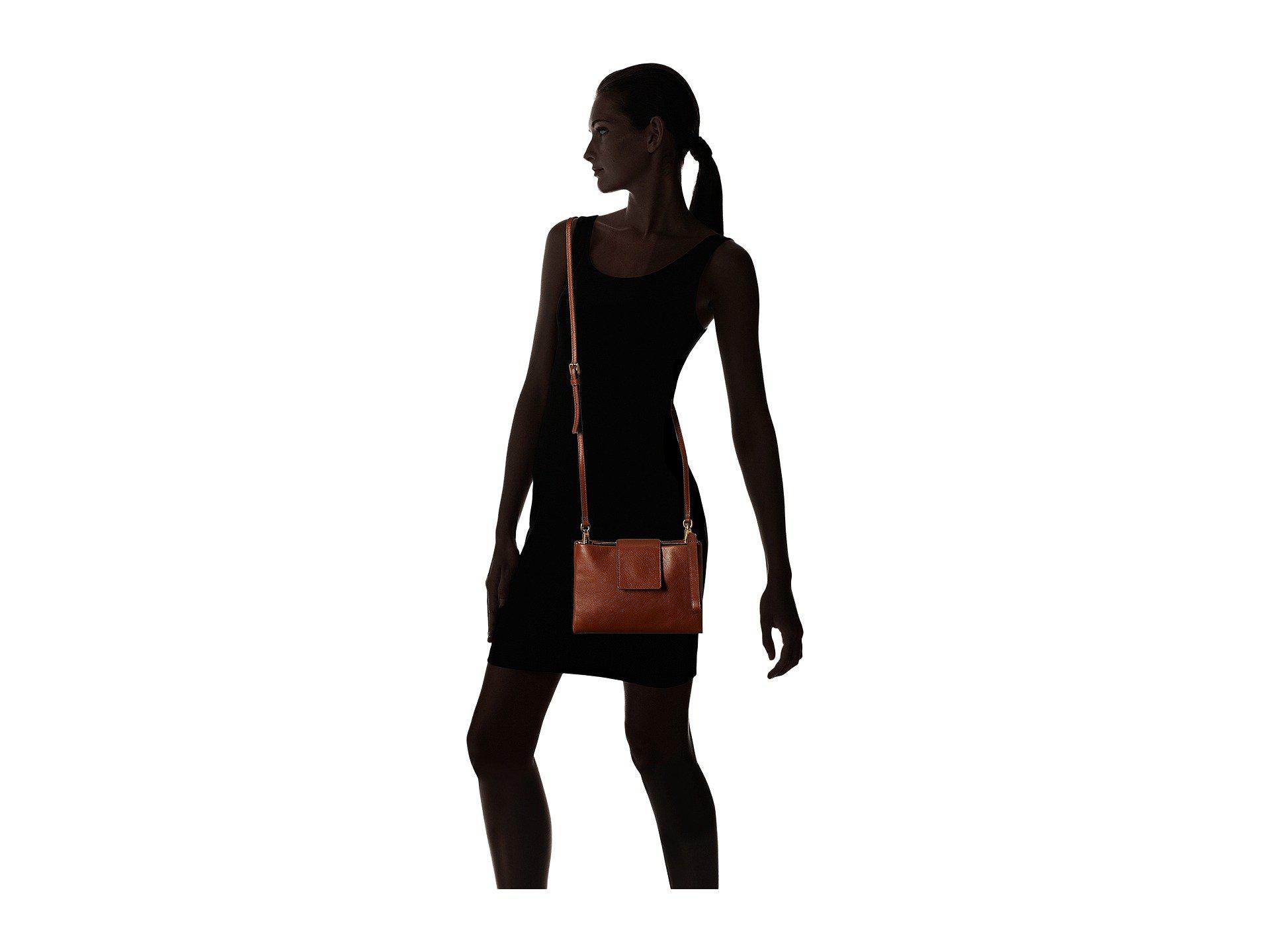 fossil carly mini bag