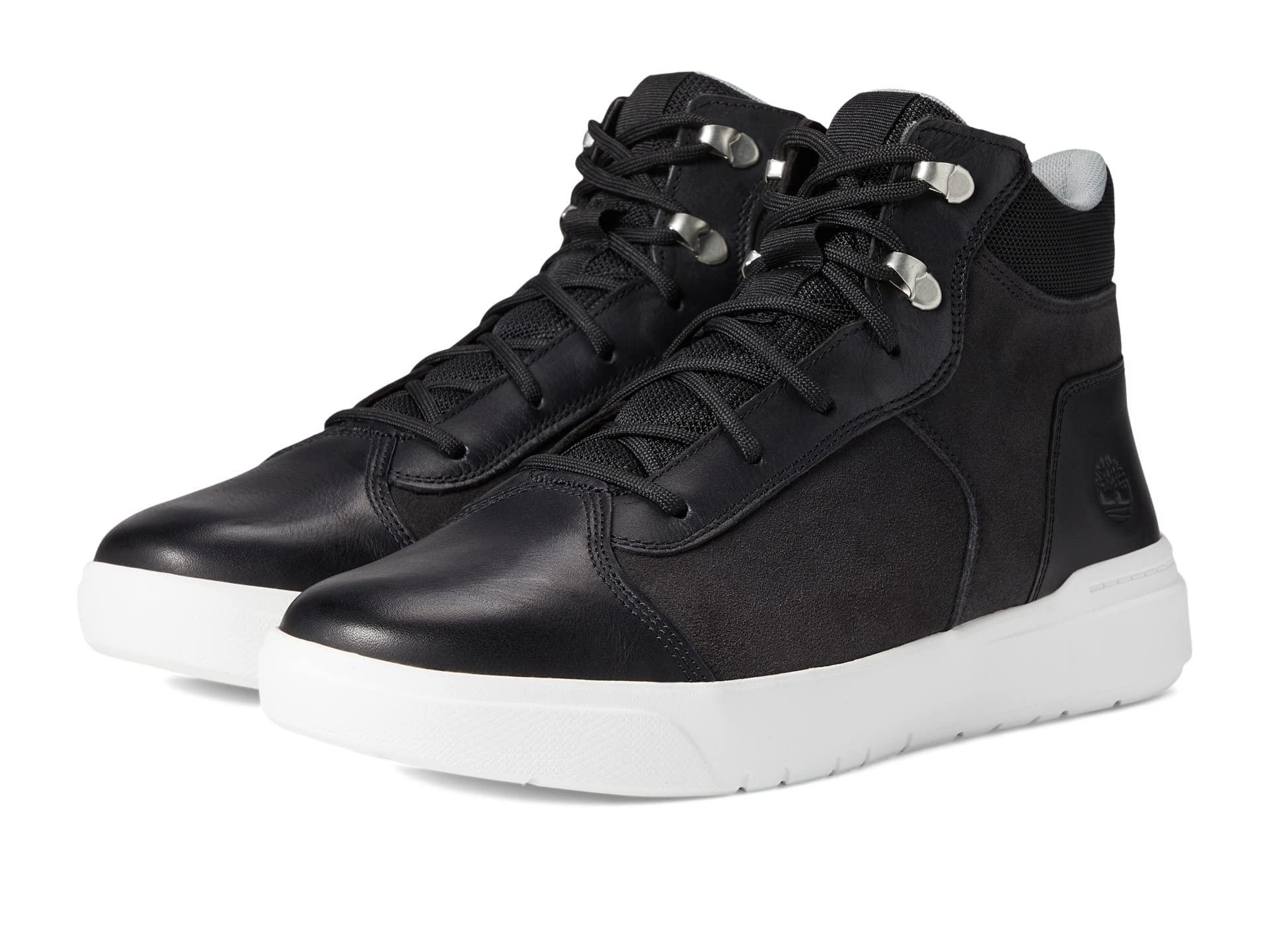 timberland sneaker boots black