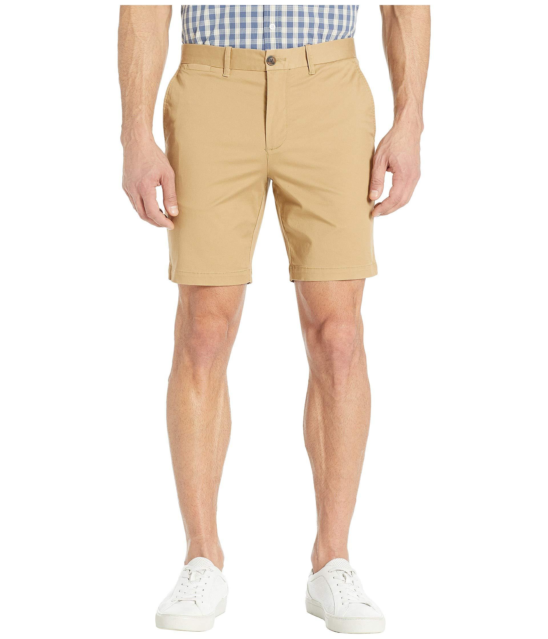 Original Penguin Cotton 8 Basic Shorts With Stretch in Green for Men Lyst