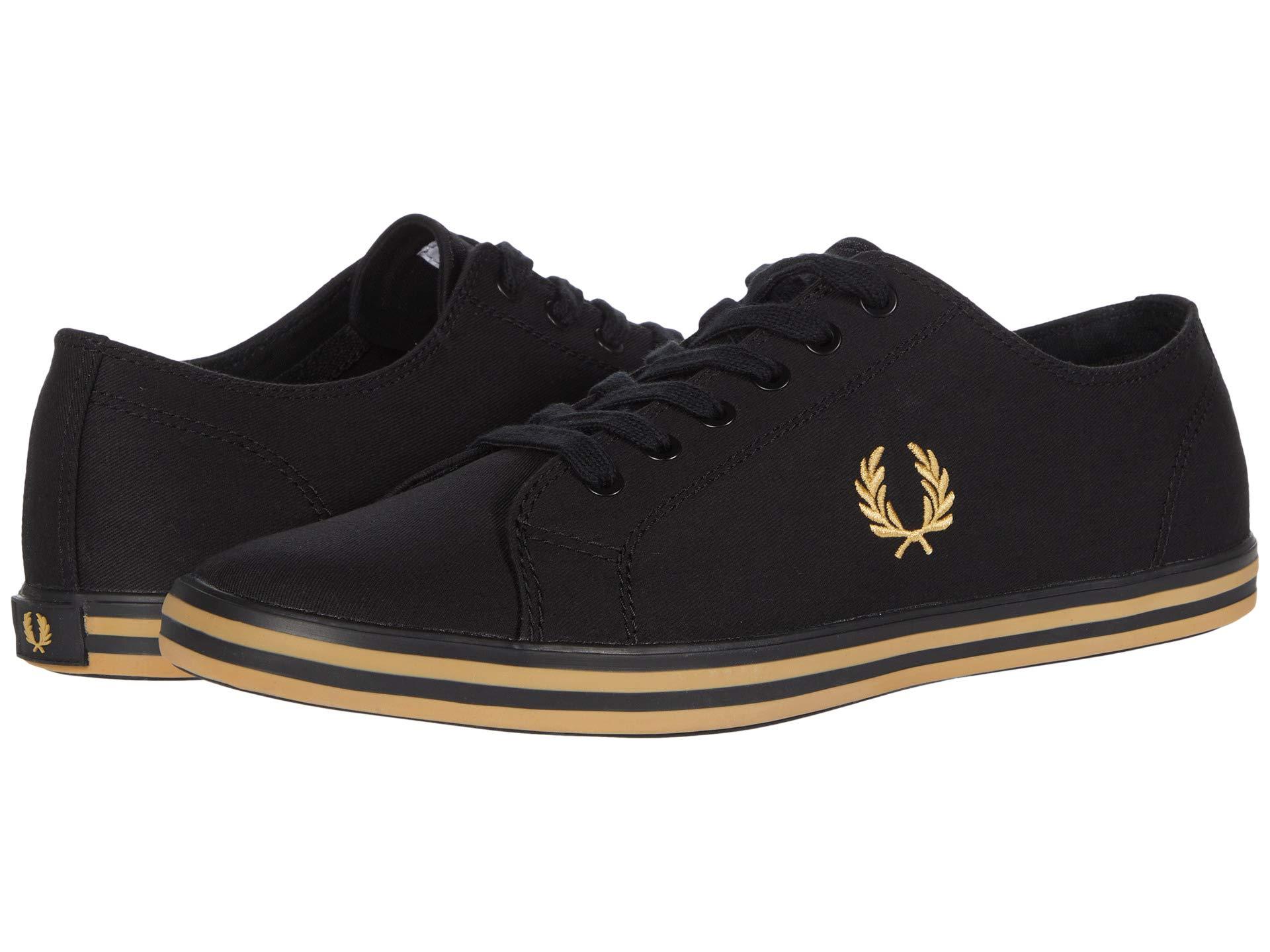 Fred Perry Canvas Kingston Twill in Black for Men - Lyst