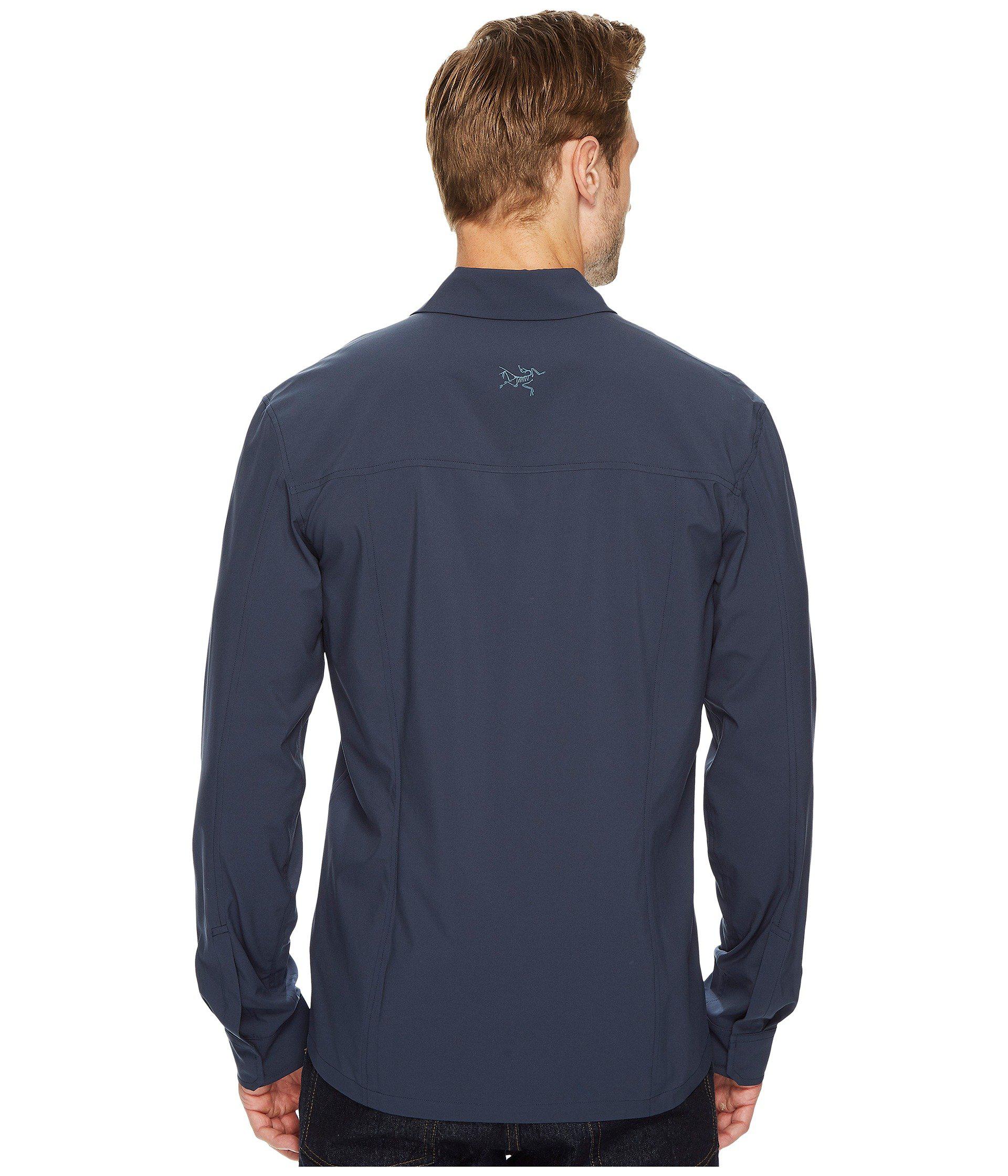 Arc'teryx Skyline Long Sleeve Shirt in Blue for Men | Lyst
