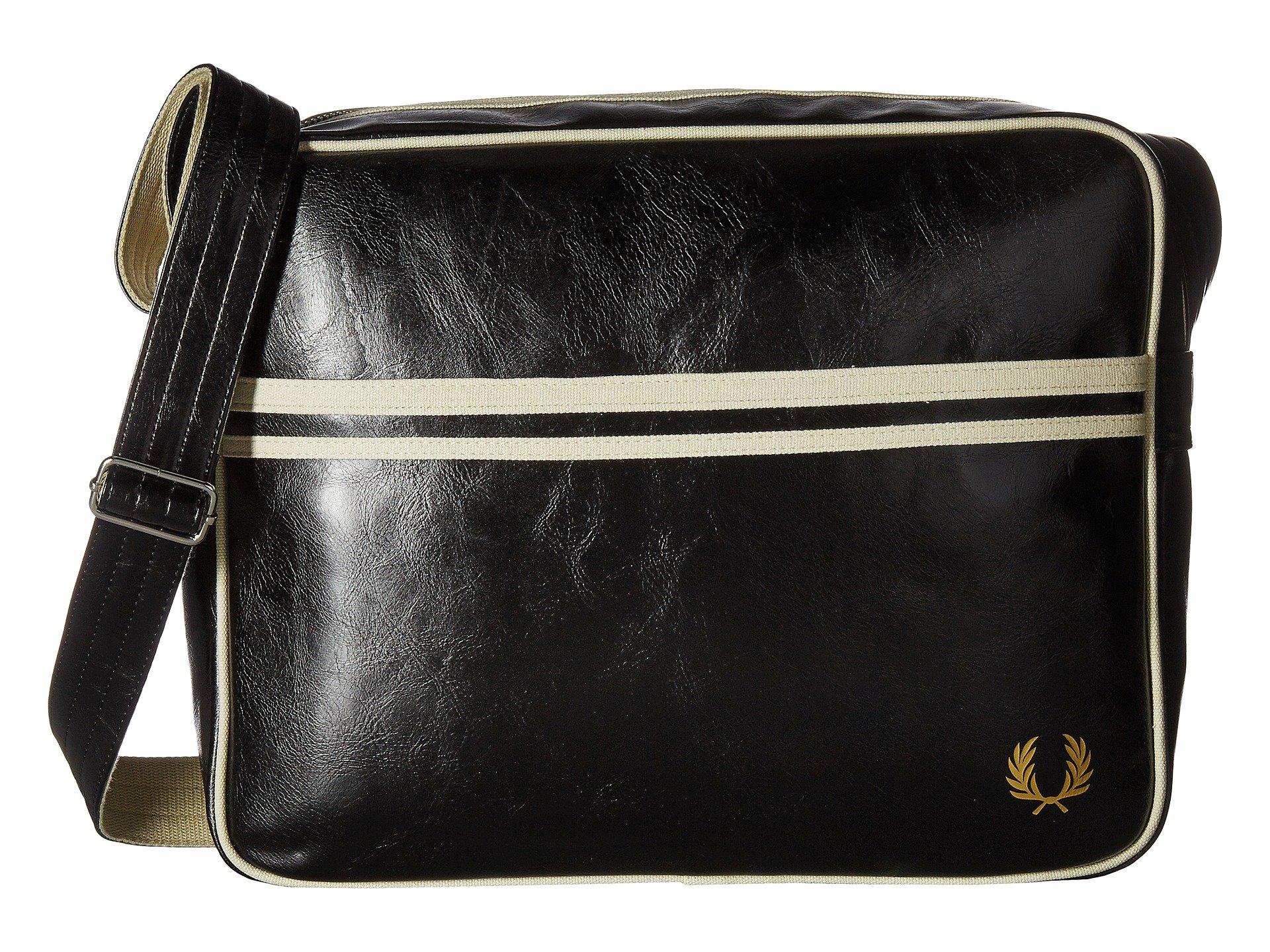Fred Perry Classic Shoulder Bag in Black for Men | Lyst