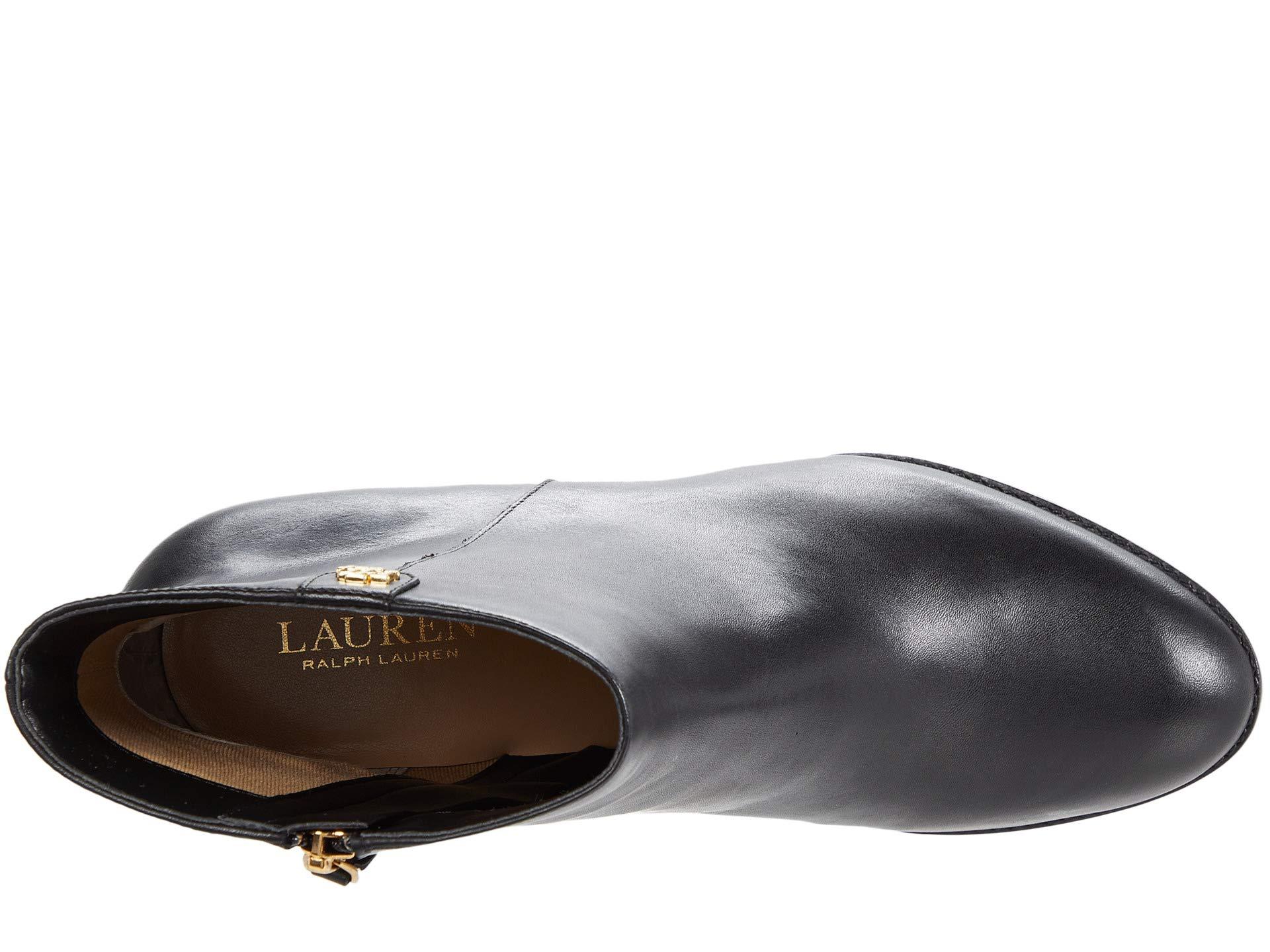 ralph lauren wedge boots