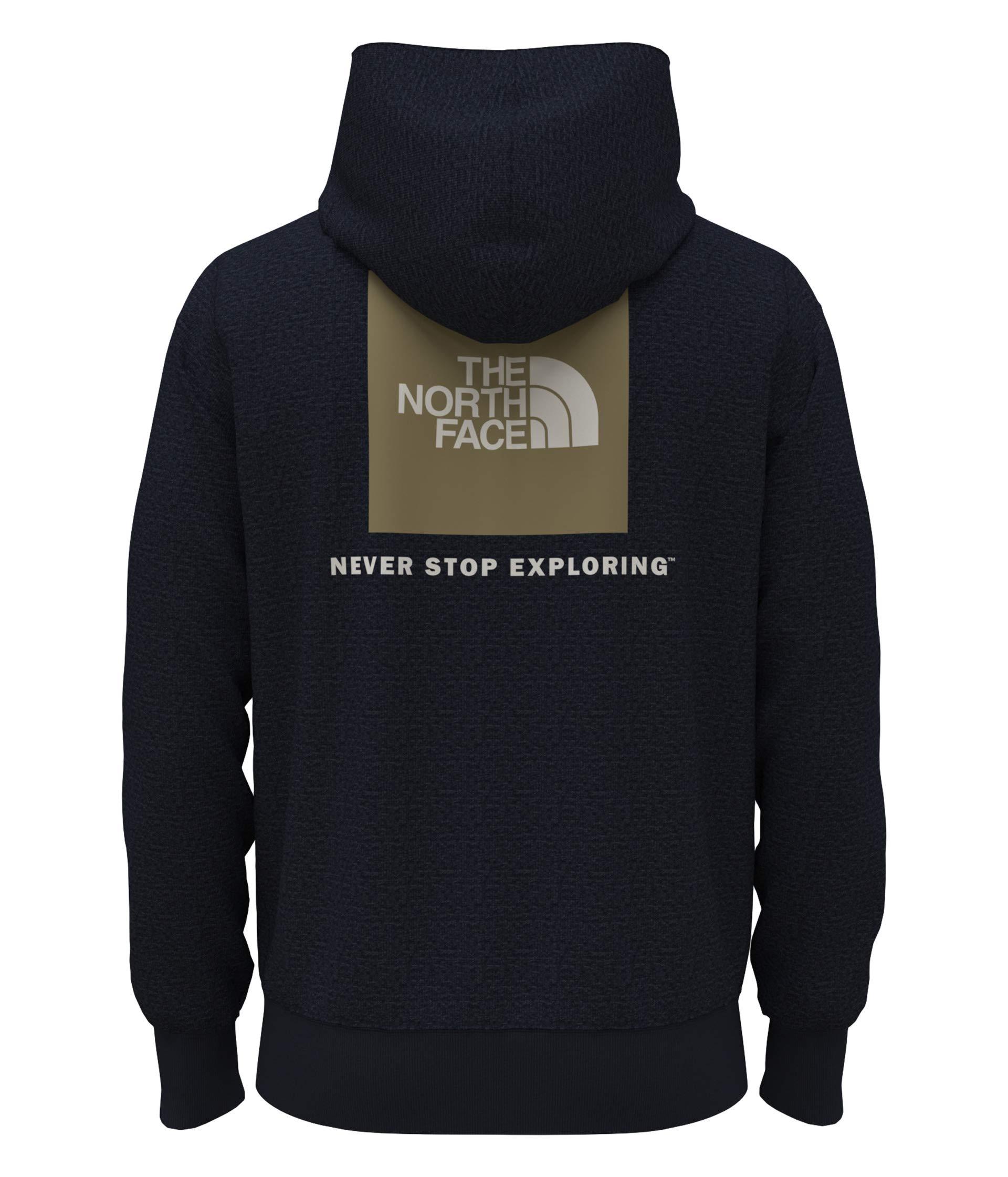 the north face box nse mens camel hoodie